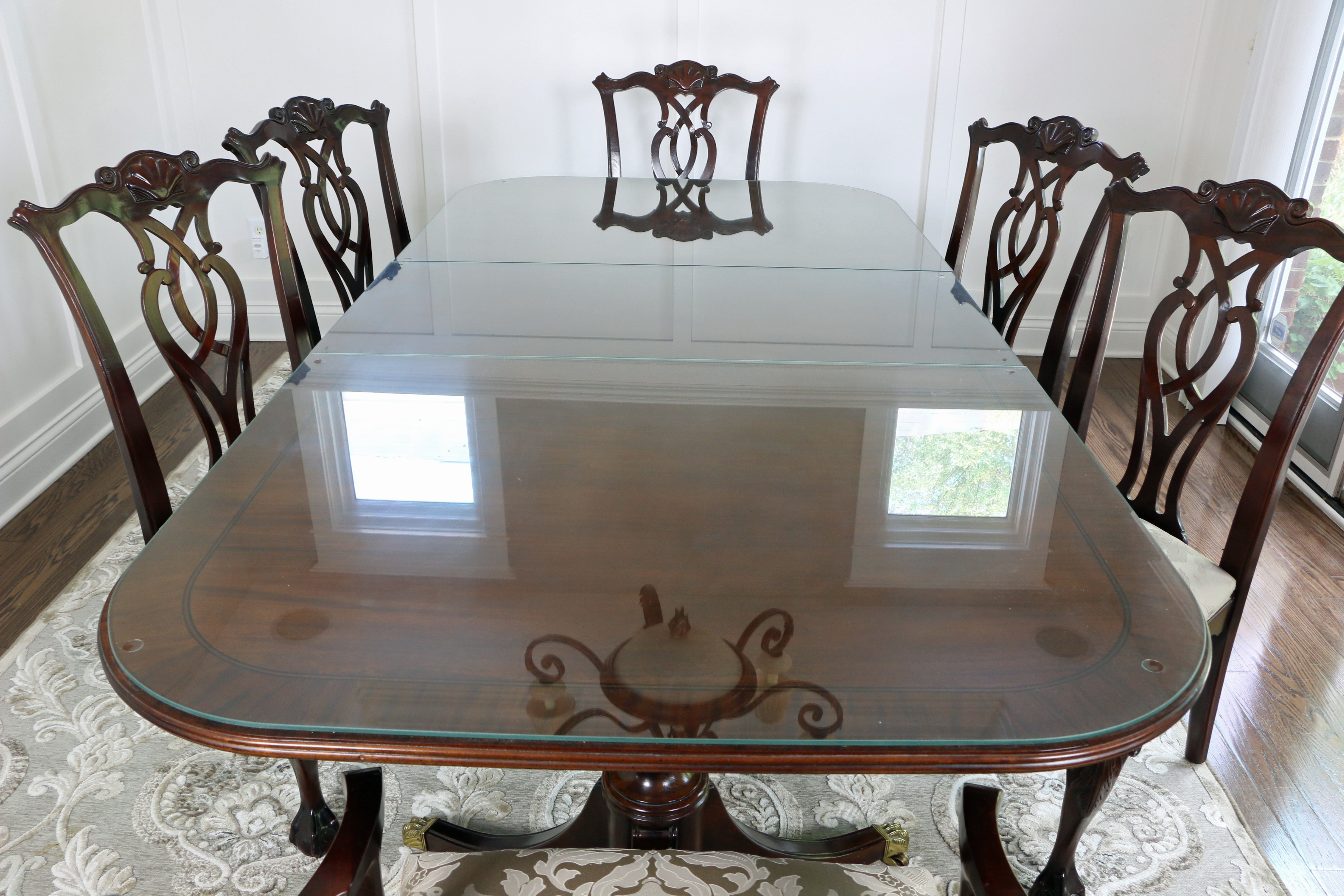 Century Furniture "Claridge Collection" Seven-Piece Dining Set