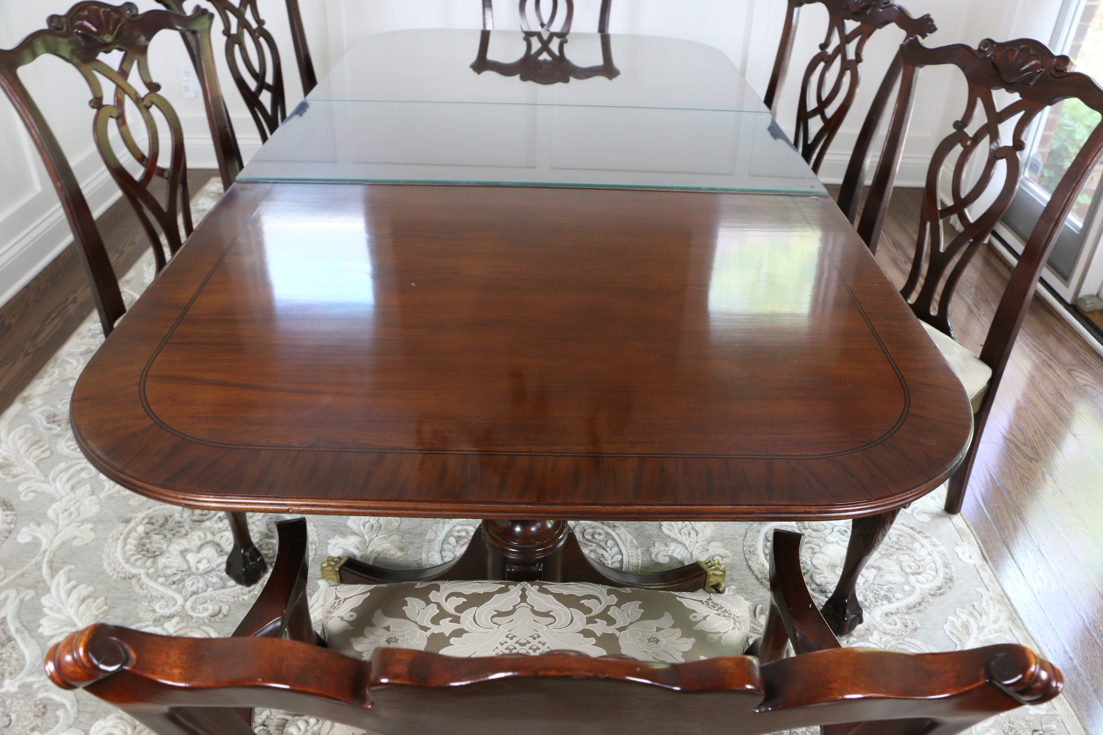 Century Furniture "Claridge Collection" Seven-Piece Dining Set