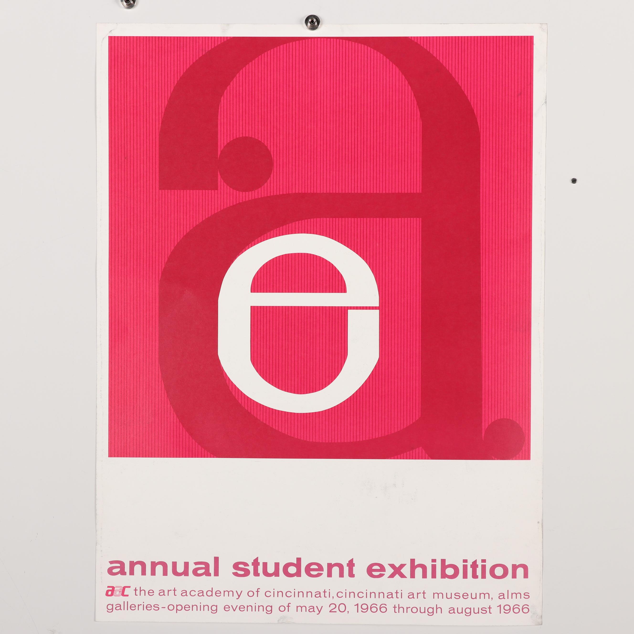 Arthur Helwig Abstract Lithograph, Mid to Late 20th Century