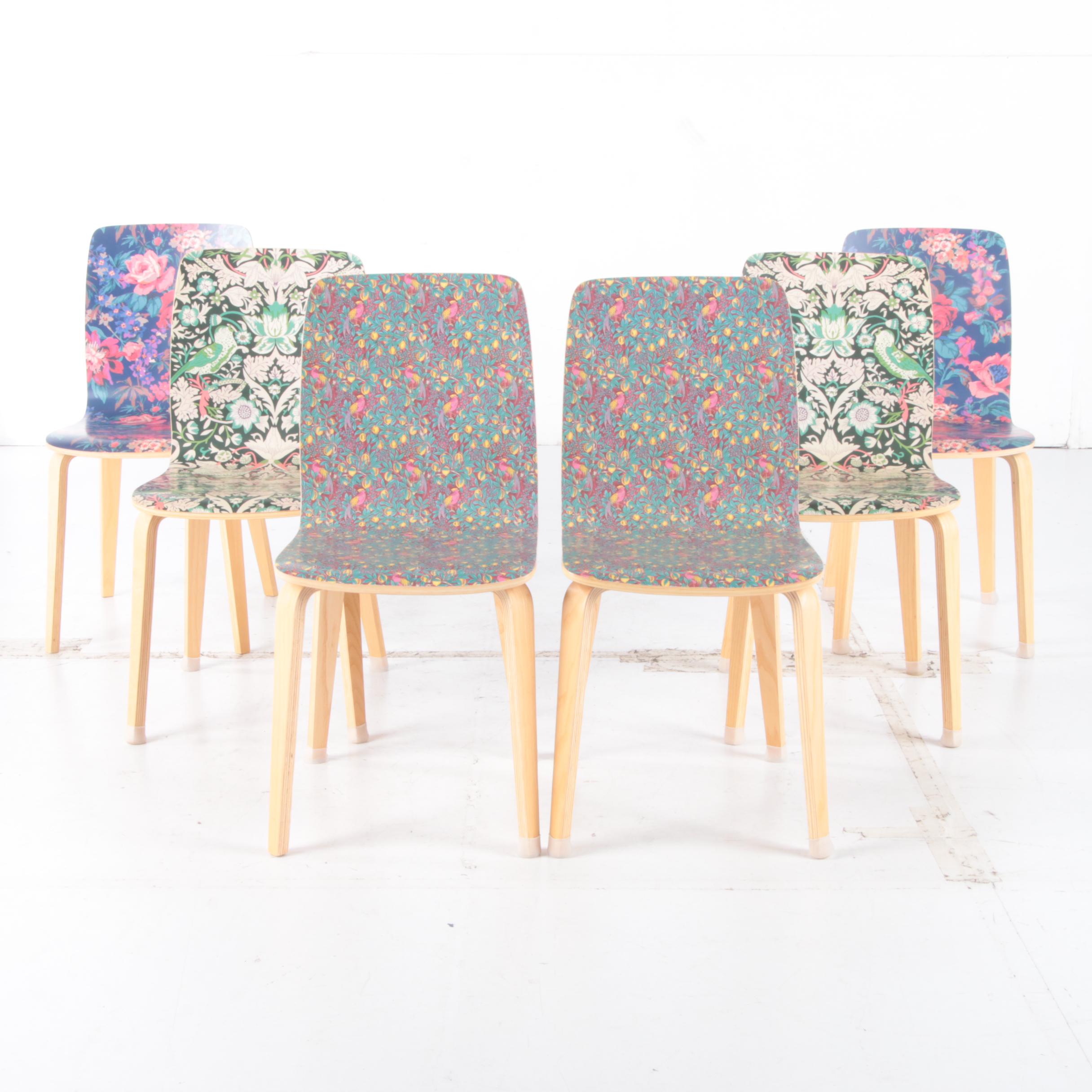 Decorative Laminate "Liberty" Tamsin Dining Chairs for Anthropologie