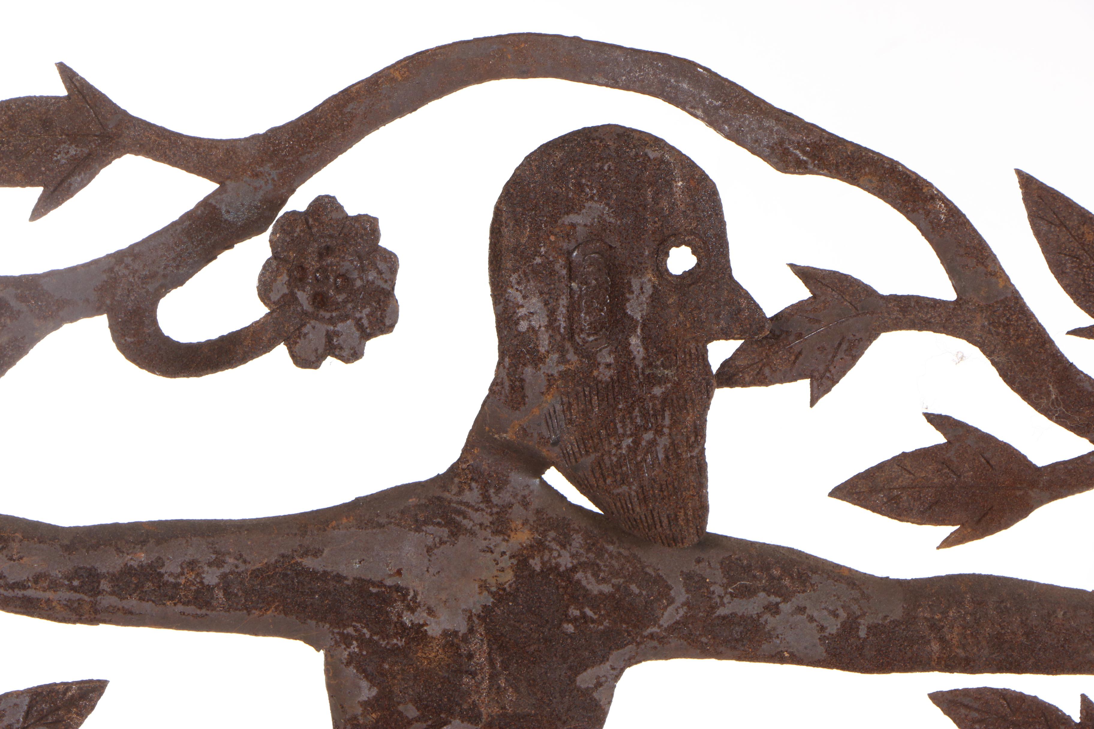 Gabriel Bien-Aime Haitian Metal Art Sculpture of a Man