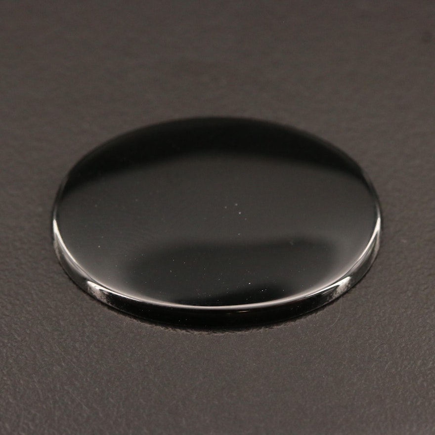 Loose 15.12 CT Oval Onyx Tablet