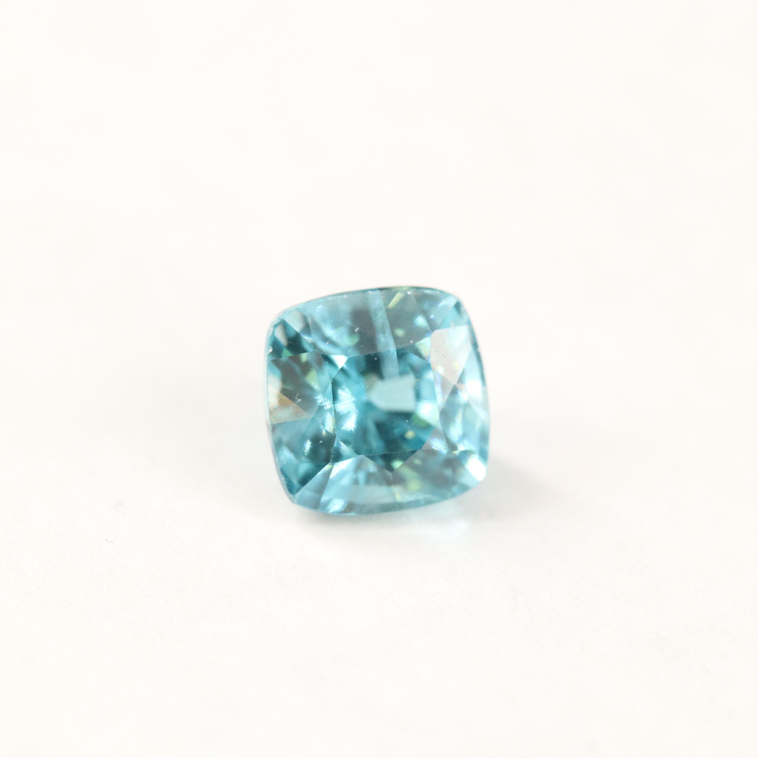 Loose 3.66 CT Square Cushion Cut Zircon
