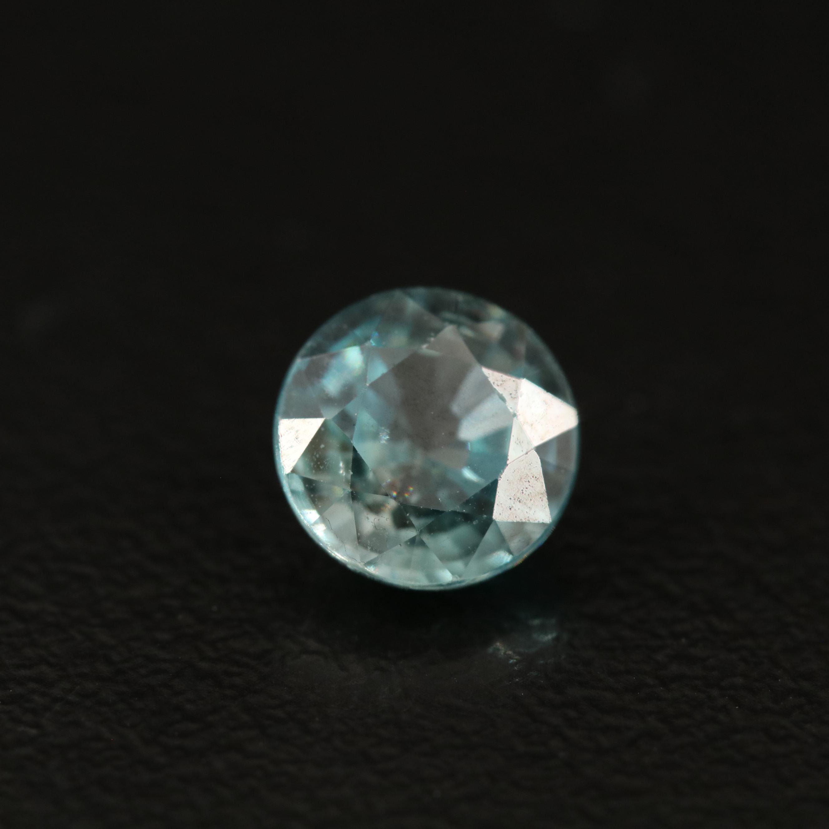 Loose 2.64 CT Round Faceted Zircon