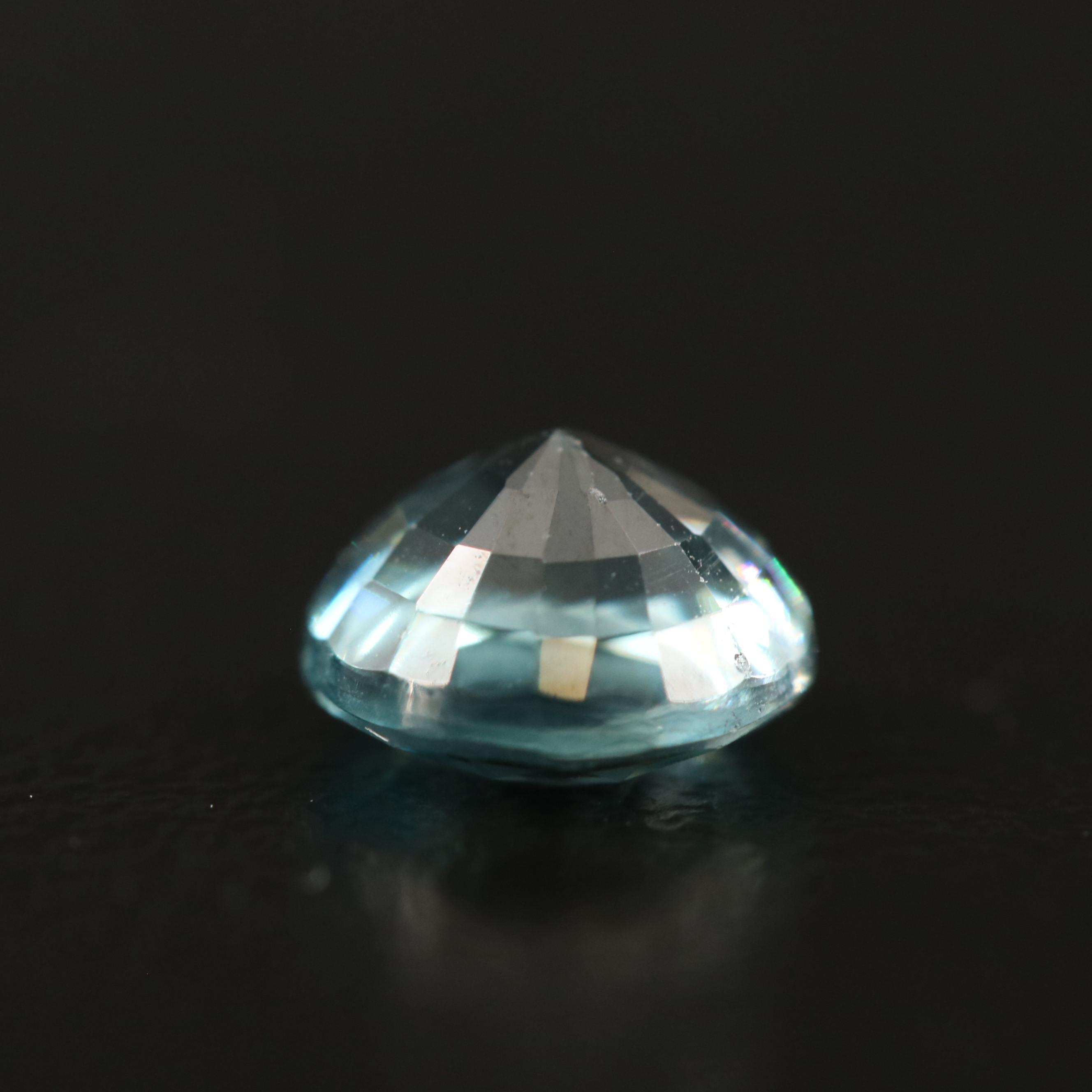 Loose 2.64 CT Round Faceted Zircon