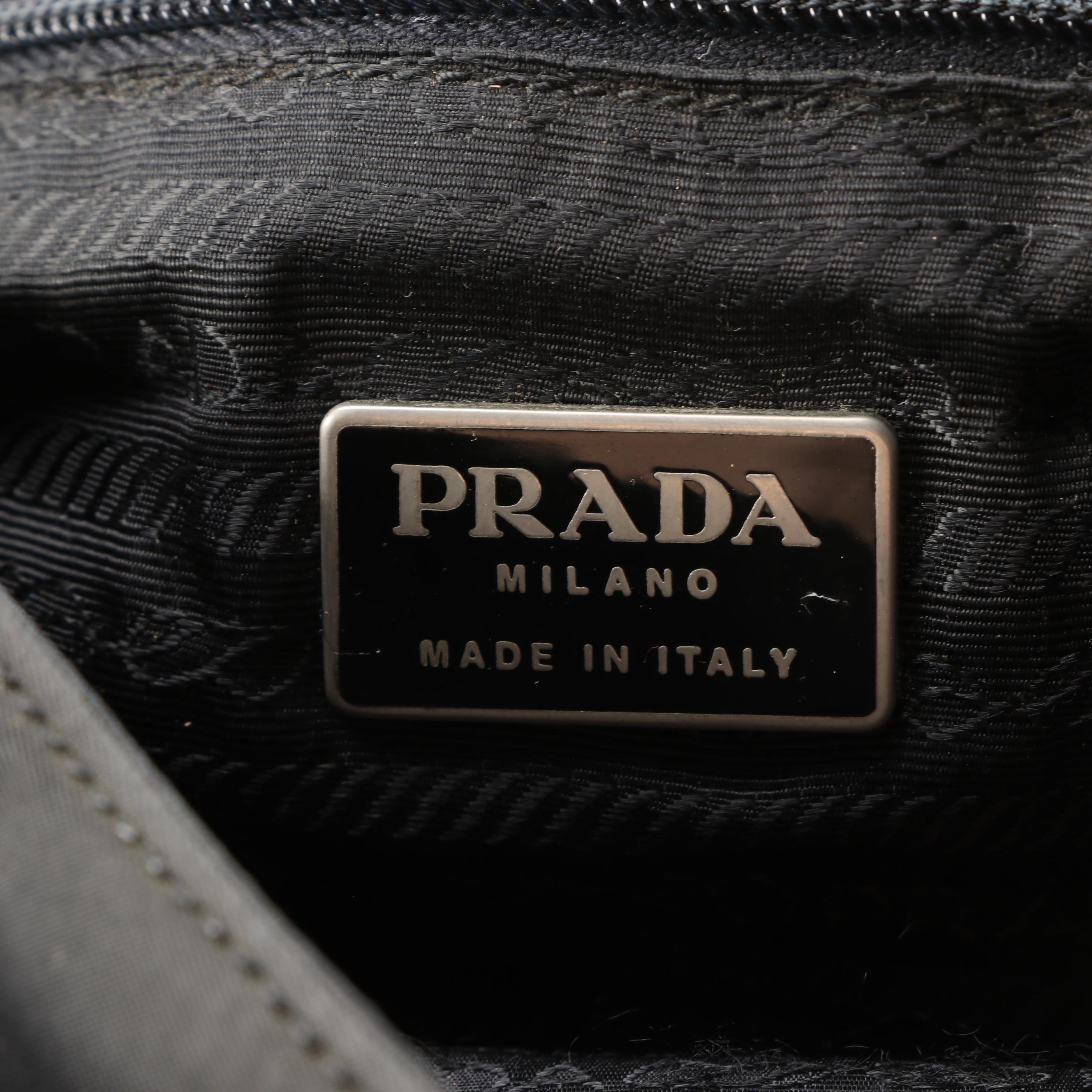 Prada Nappa Leather and Nylon Briefcase