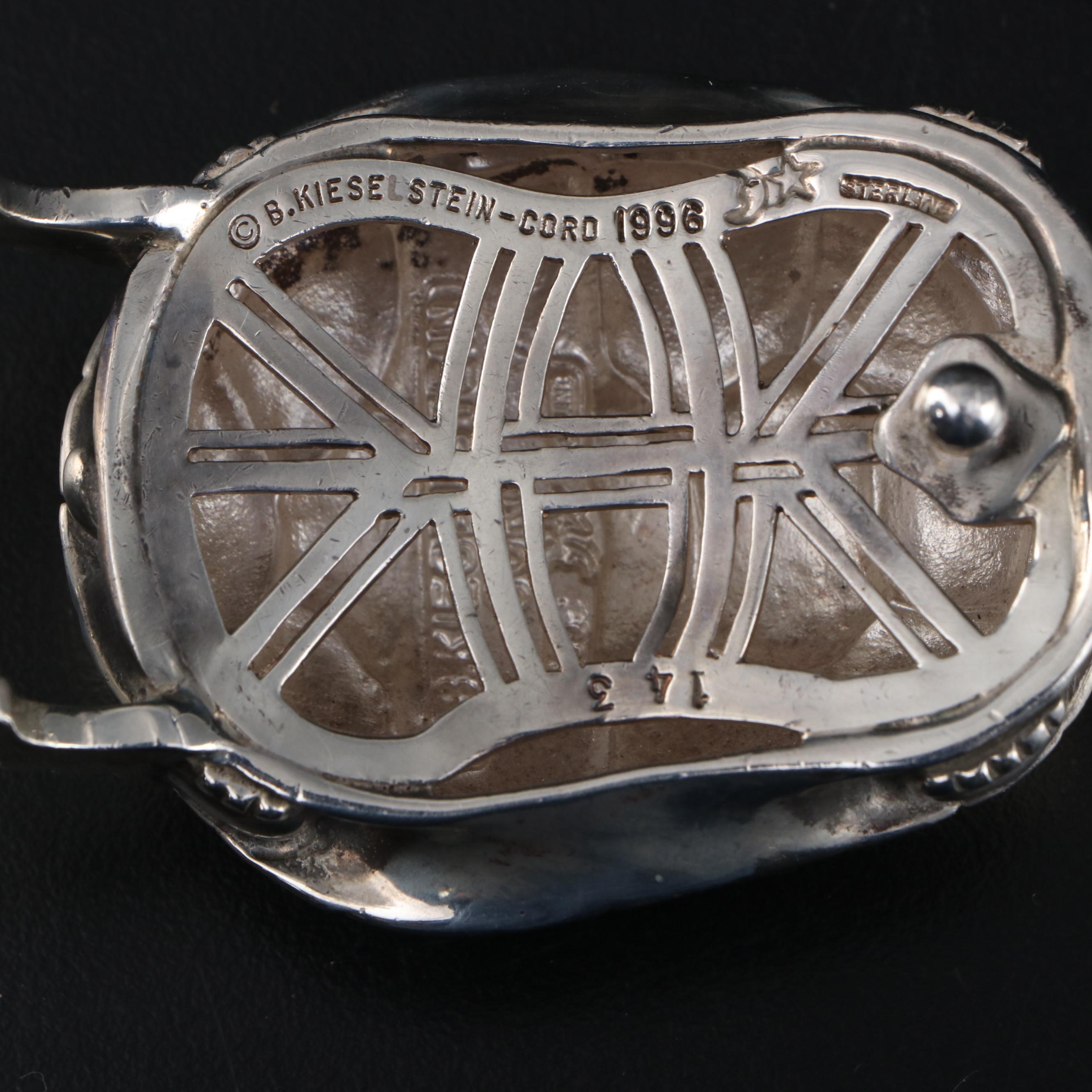 Barry Kieselstein-Cord Sterling Turtle Belt Buckle