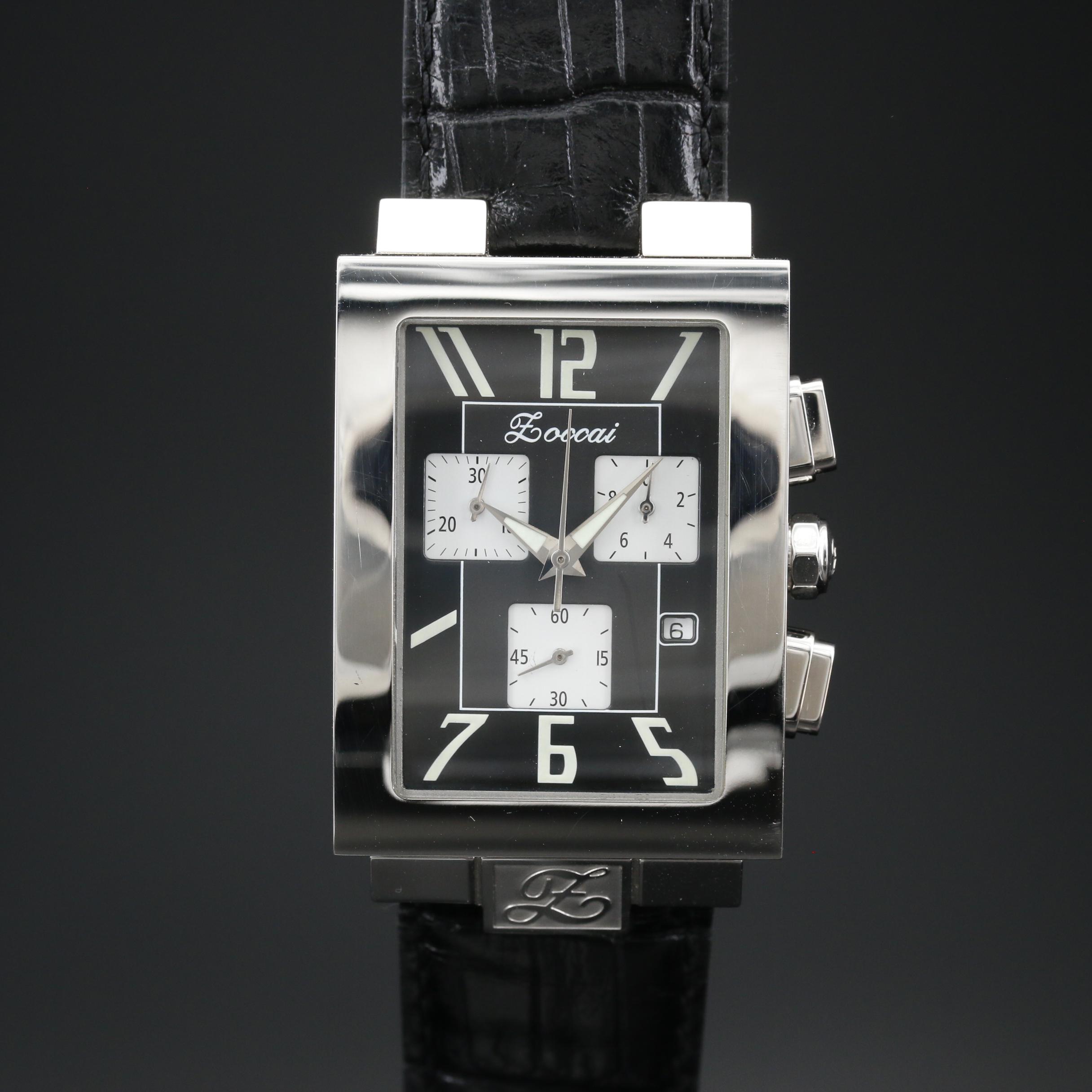 Zoccai Chronograph Stainless Steel Quartz Watch