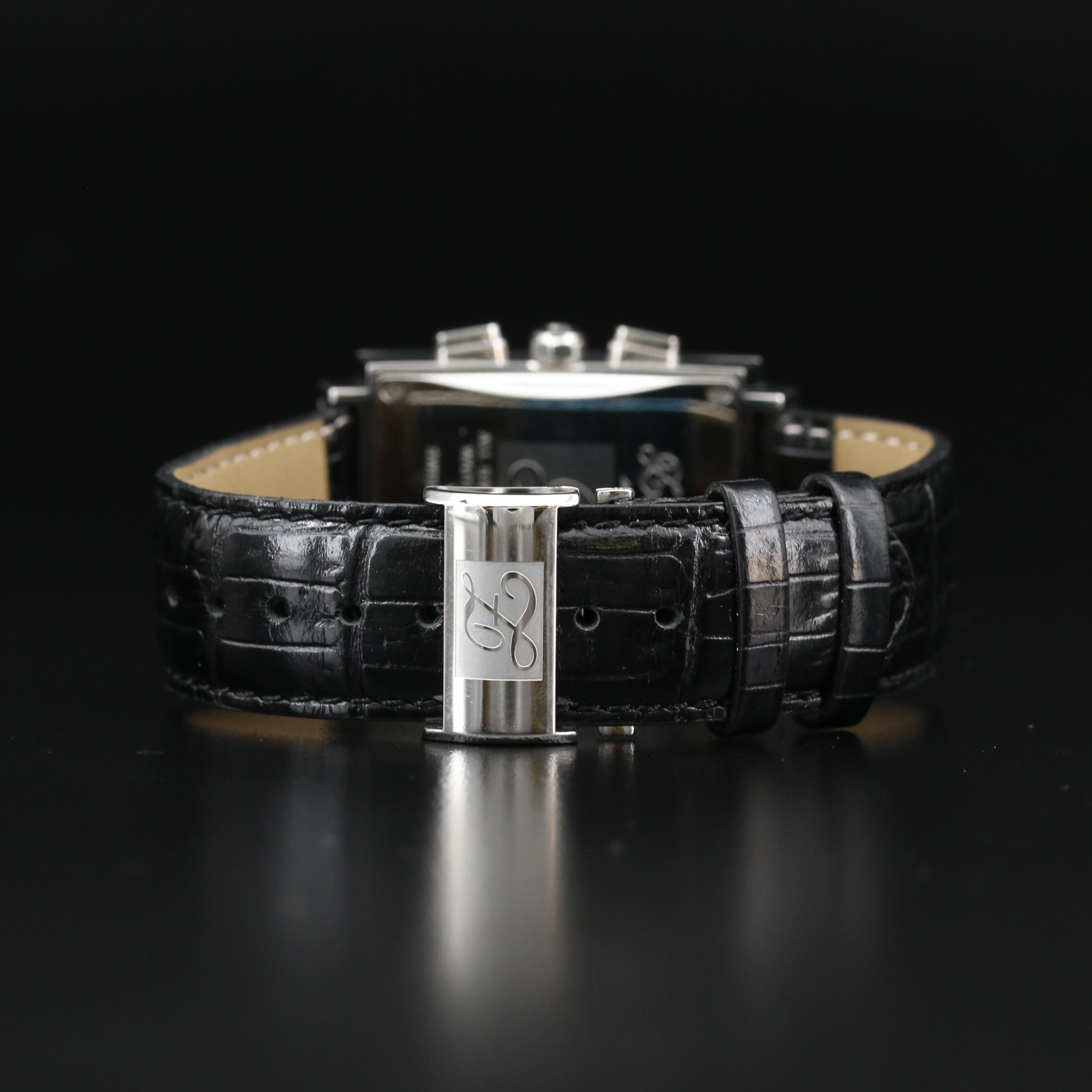 Zoccai Chronograph Stainless Steel Quartz Watch