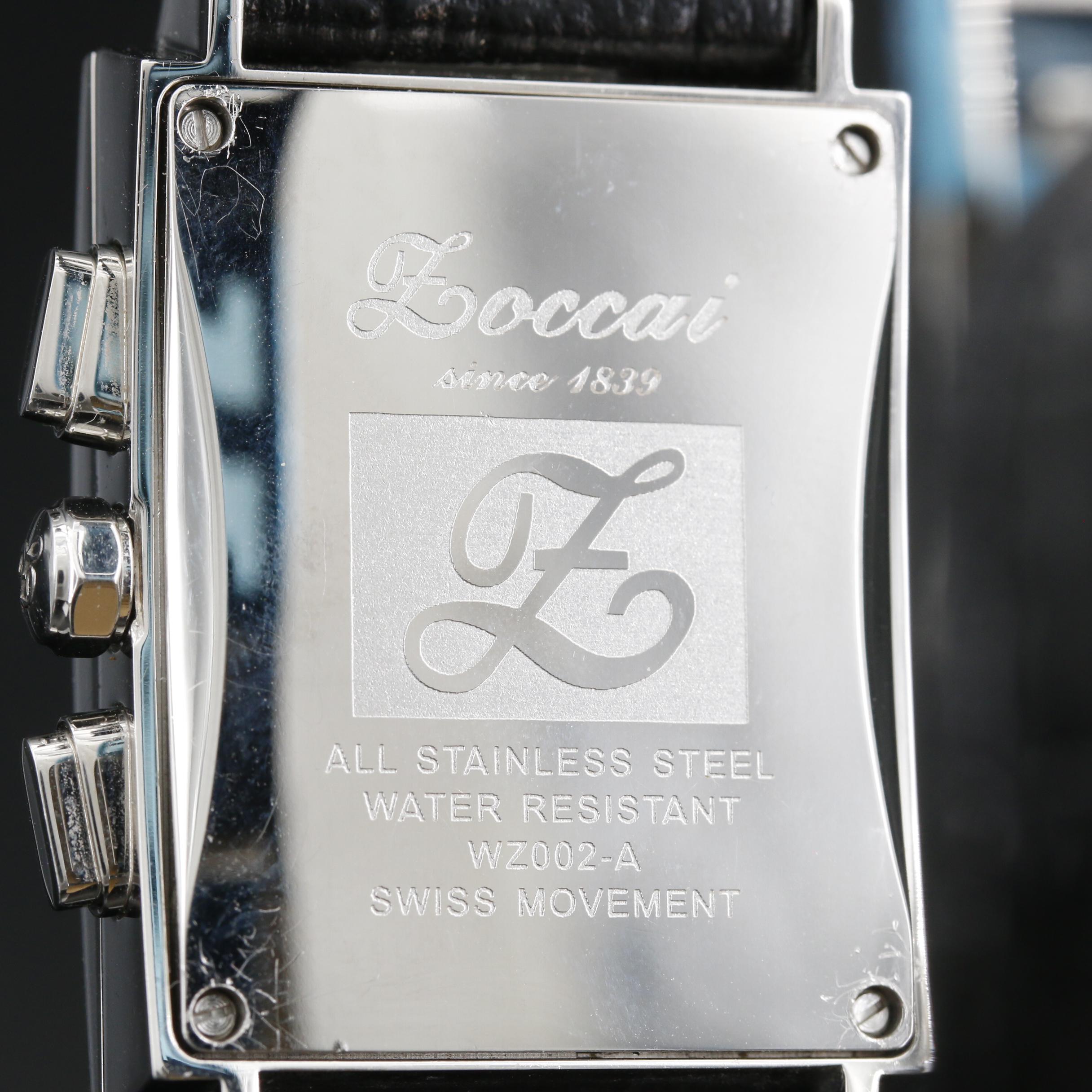 Zoccai Chronograph Stainless Steel Quartz Watch