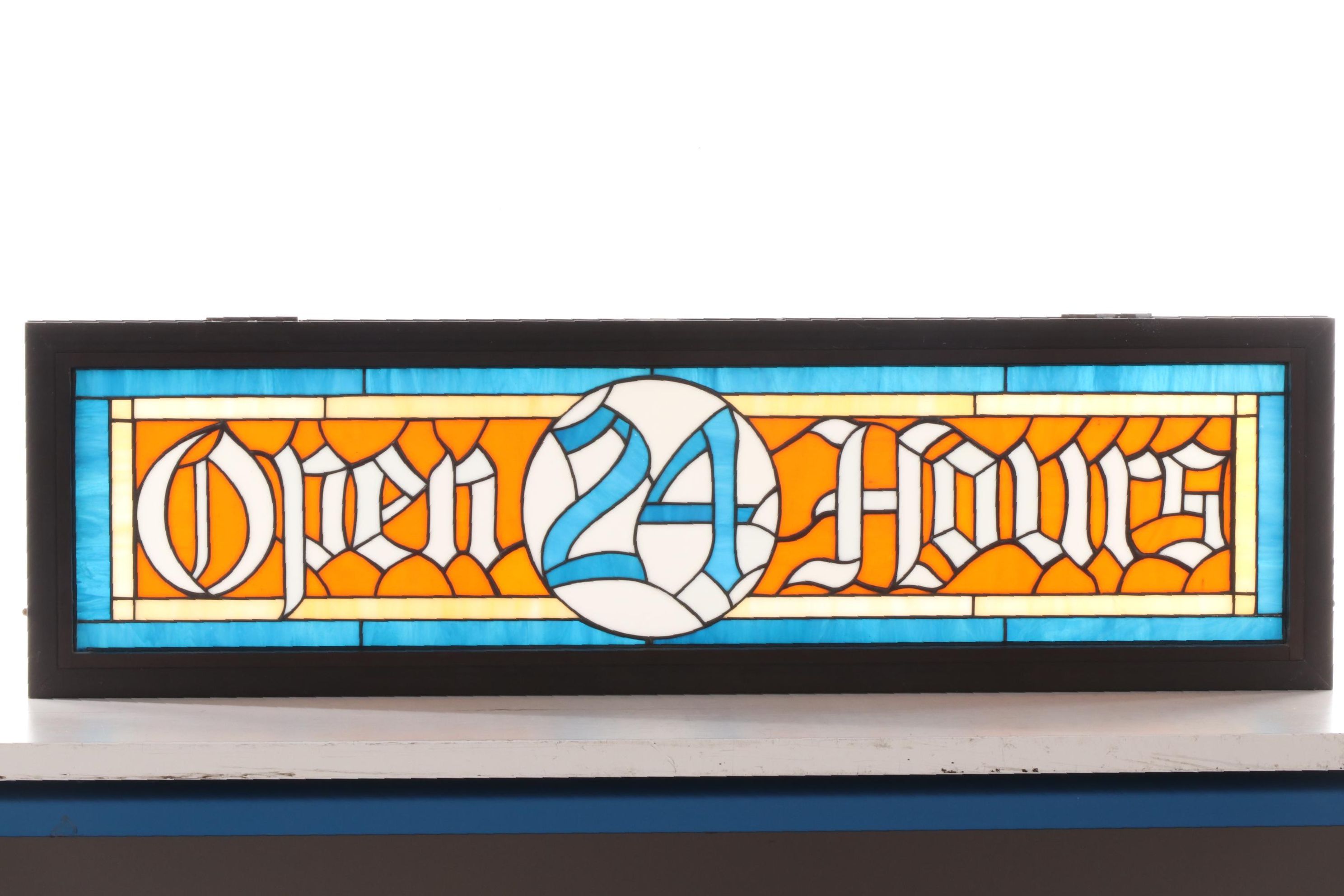 White Castle Stained Glass and Metal Signs, Late 20th Century