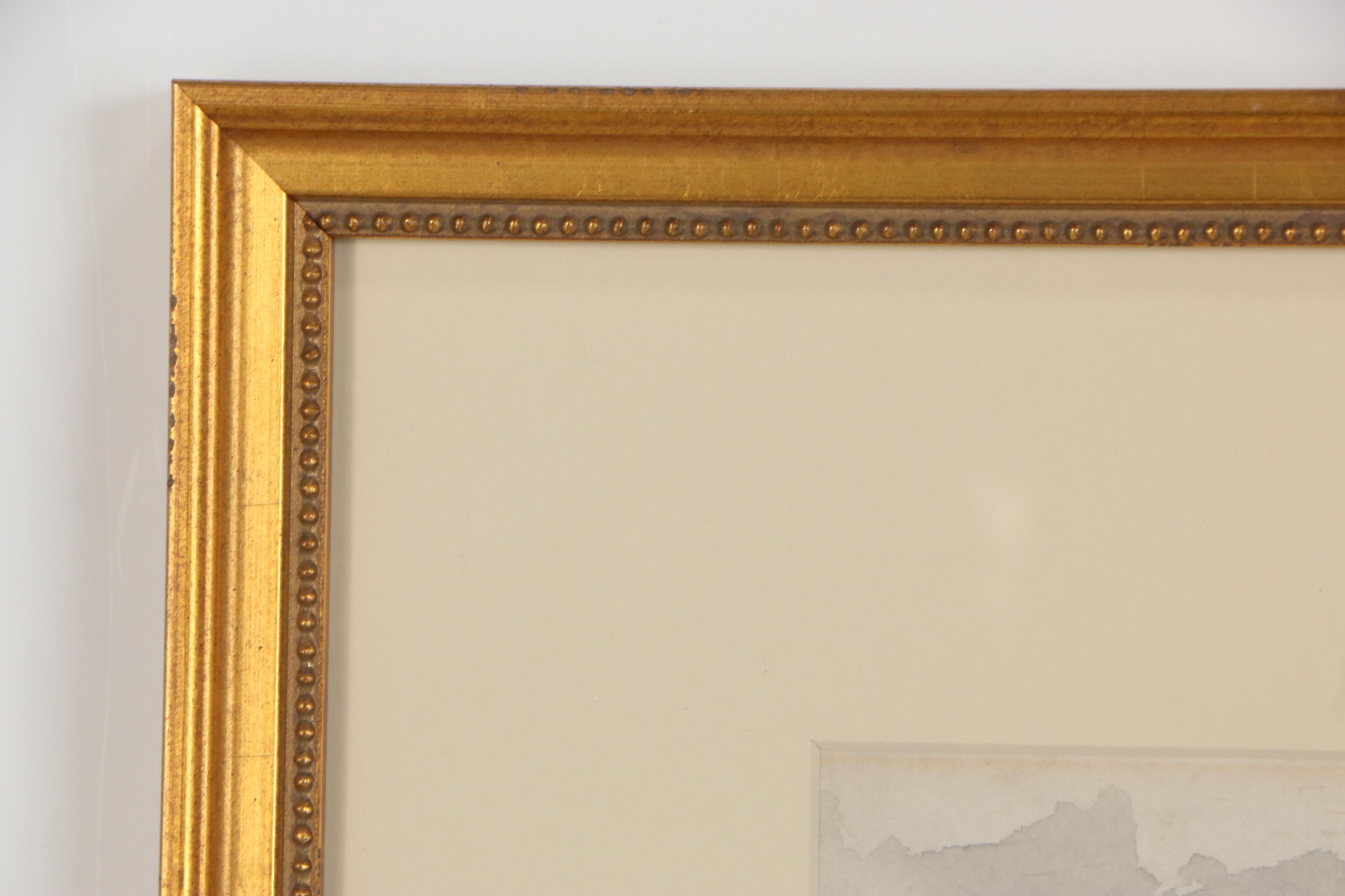 Paul Sawyier Landscape Watercolor Painting