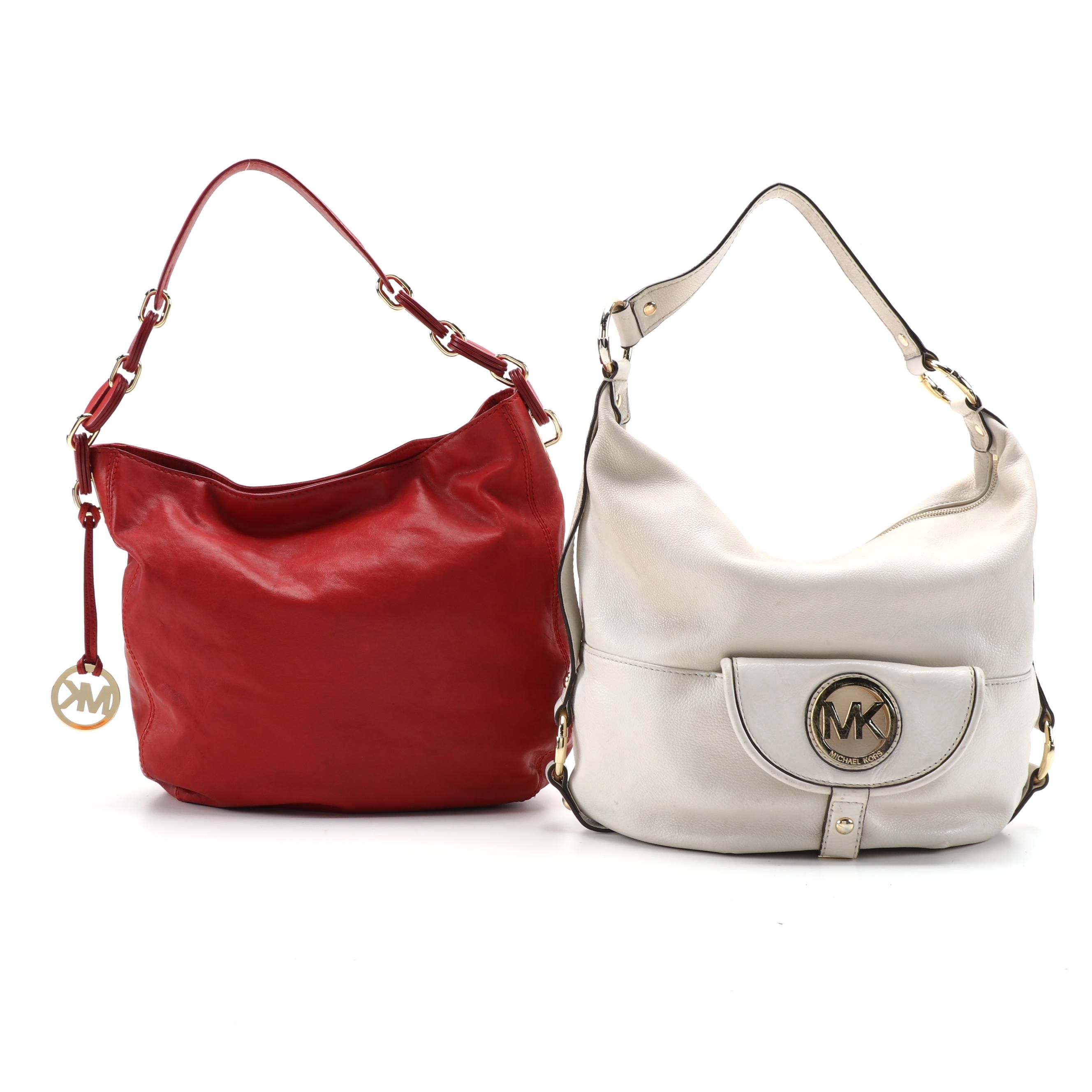 MICHAEL Michael Kors Leather Hobo Bags