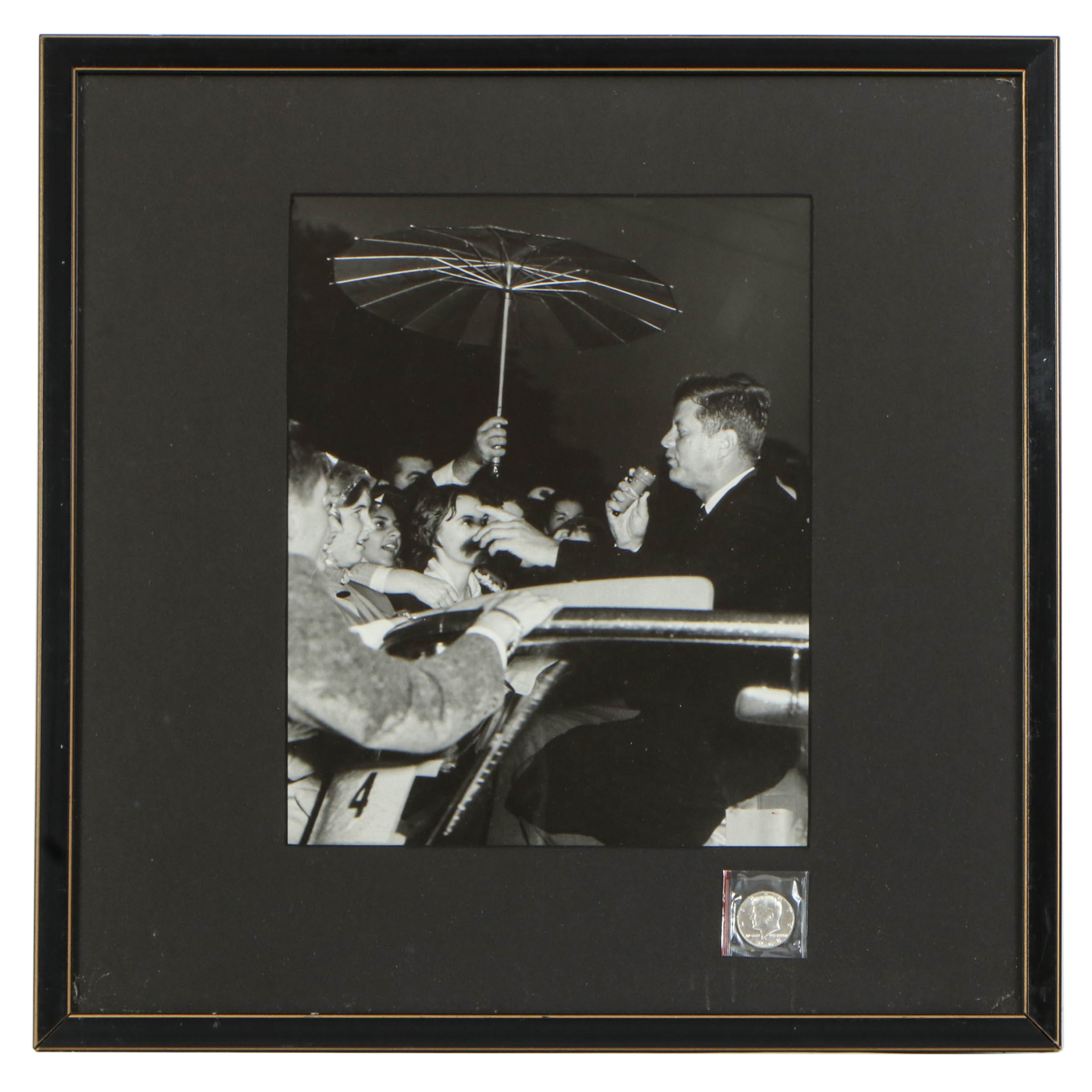 Sam Weinstein Silver Gelatin of Senator John F. Kennedy