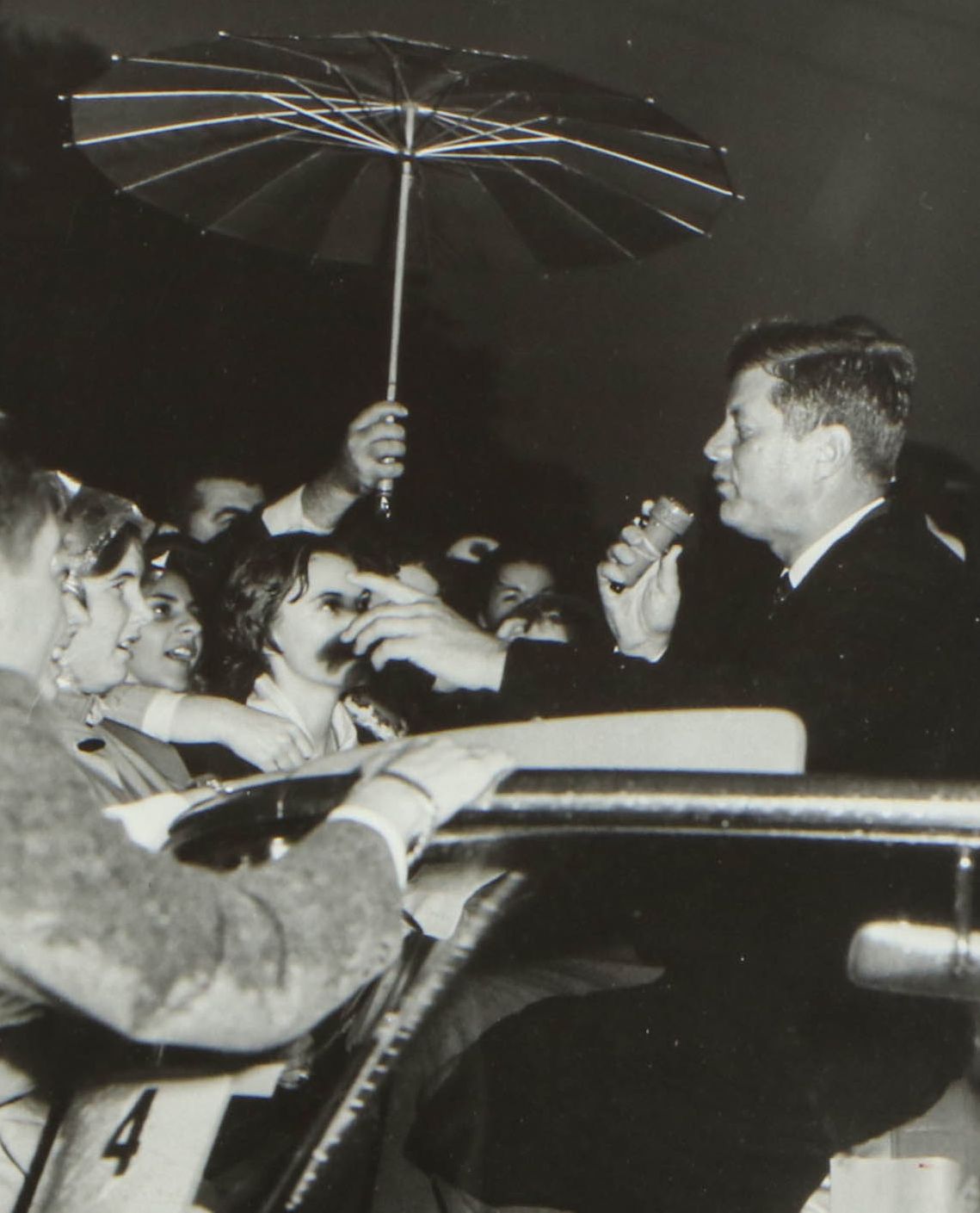 Sam Weinstein Silver Gelatin of Senator John F. Kennedy