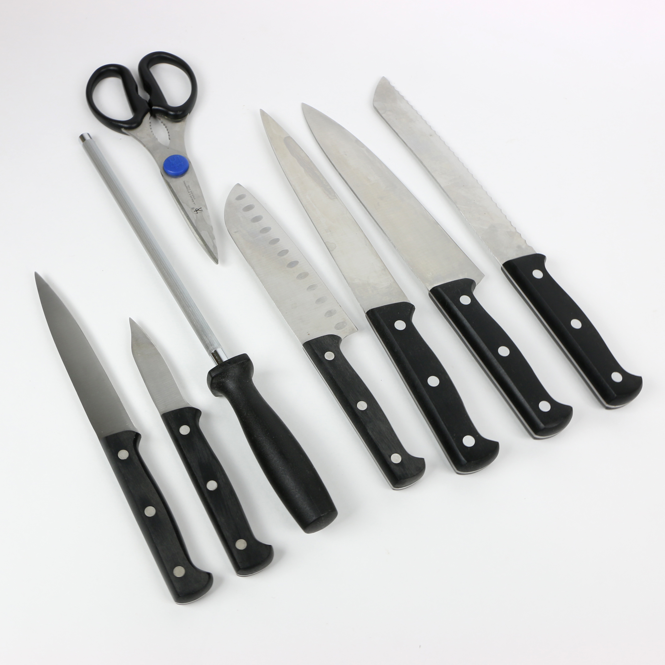 J.A. Henckels International Fine Edge Pro Knives and Knife Block