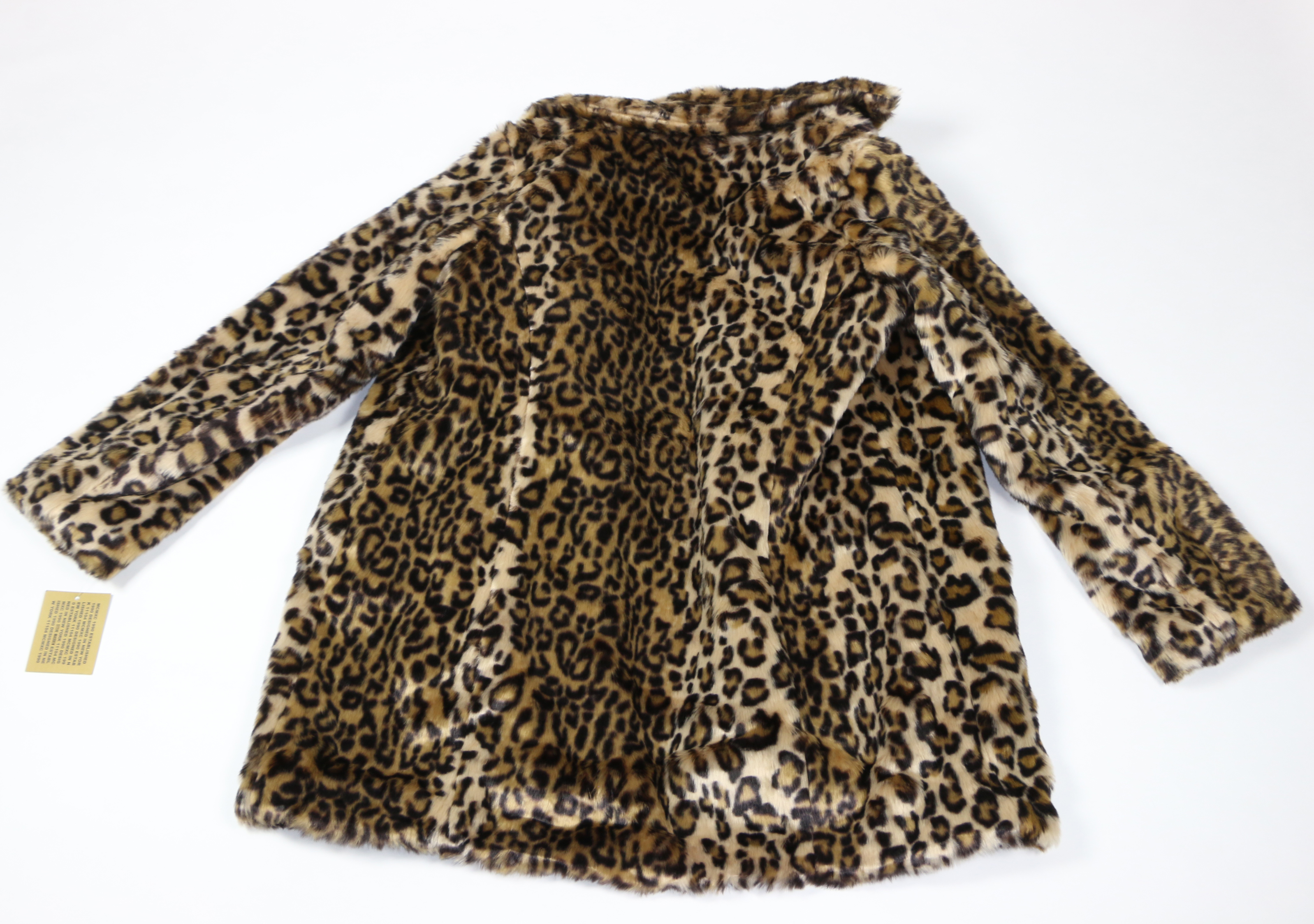 Steve Madden Faux Leopard Fur Jacket
