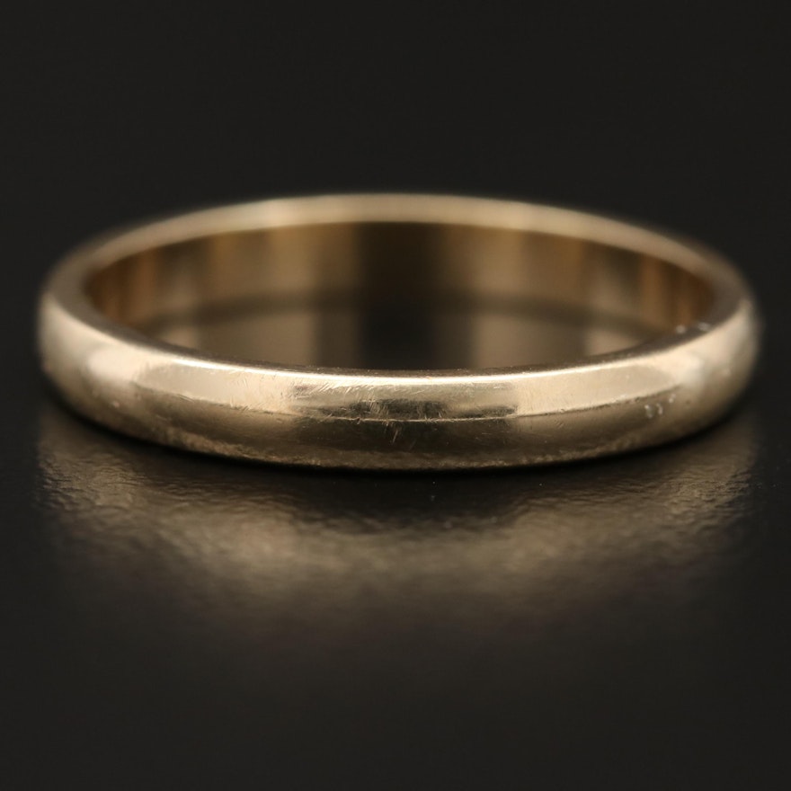 14K Gold Band