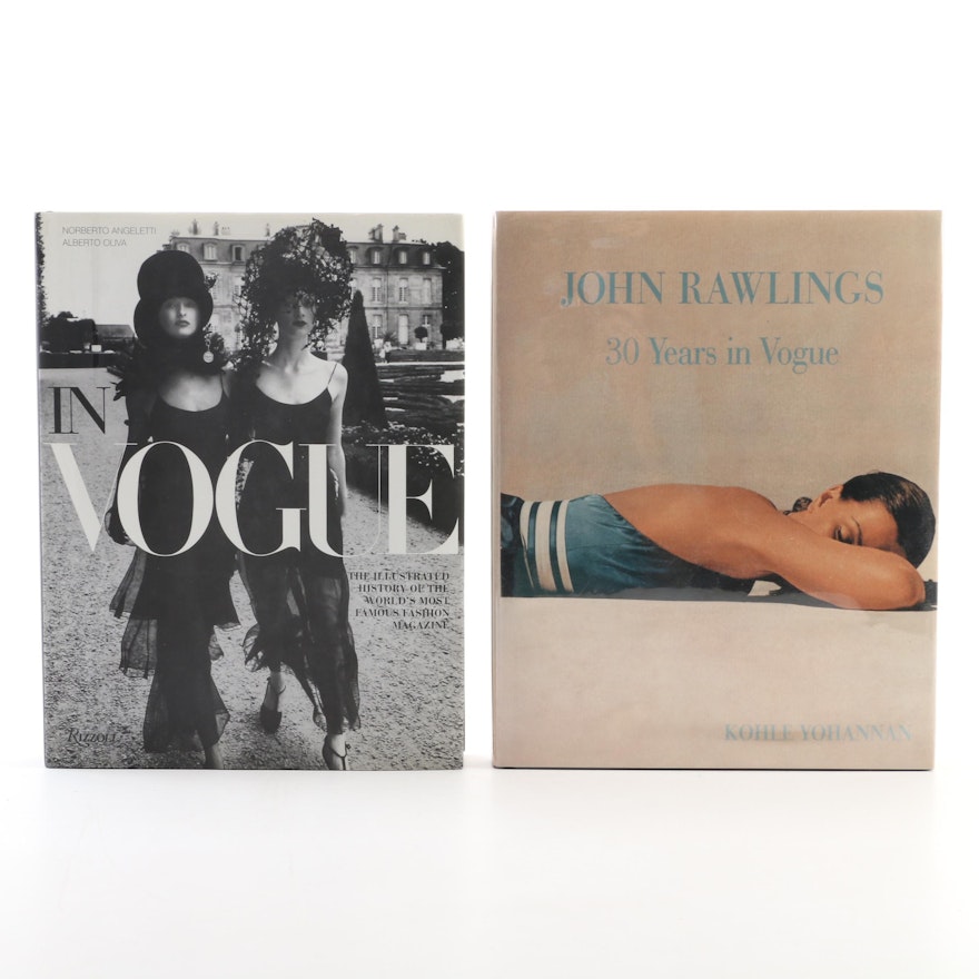 First Editions "John Rawlings: 30 Years in Vogue" and "In Vogue"