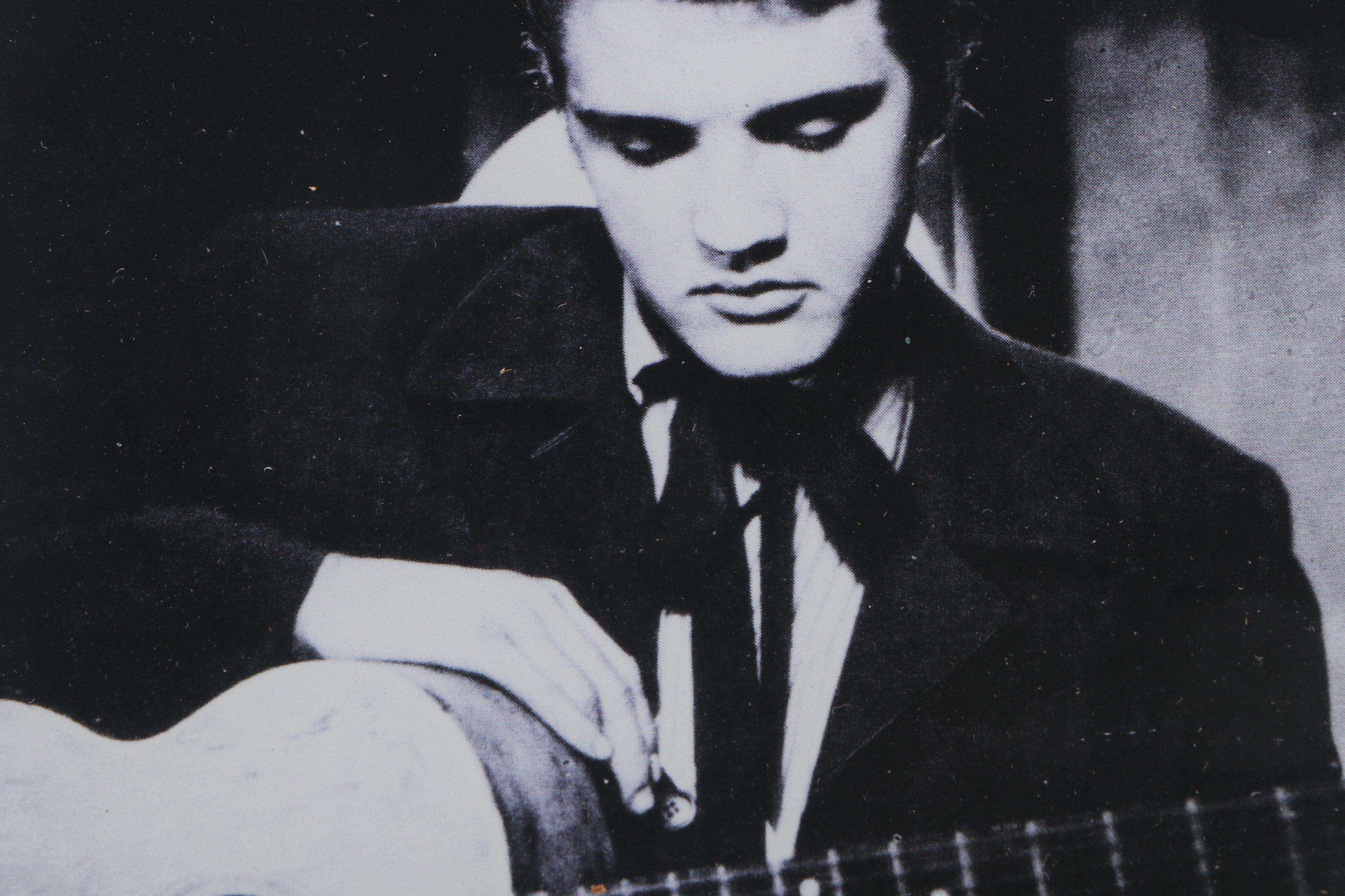 Elvis Presley Framed Authenticated Strand of Hair, "Hound Dog Hair," 1935-1977