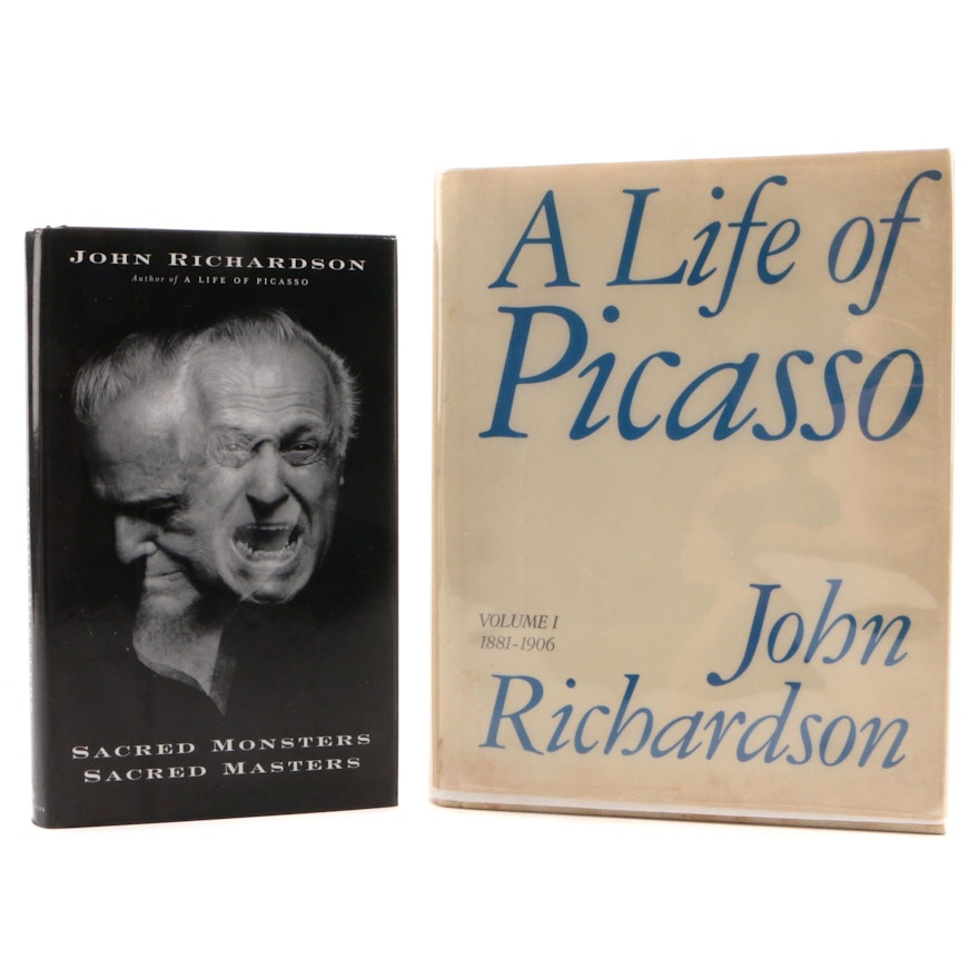 First Editions "Sacred Monsters, Sacred Masters" with "A Life of Picasso"