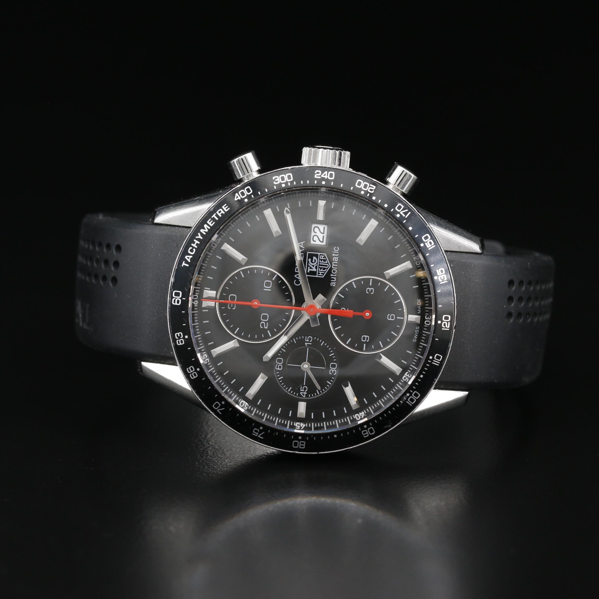 TAG Heuer Carrera Automatic Stainless Steel Chronograph Watch