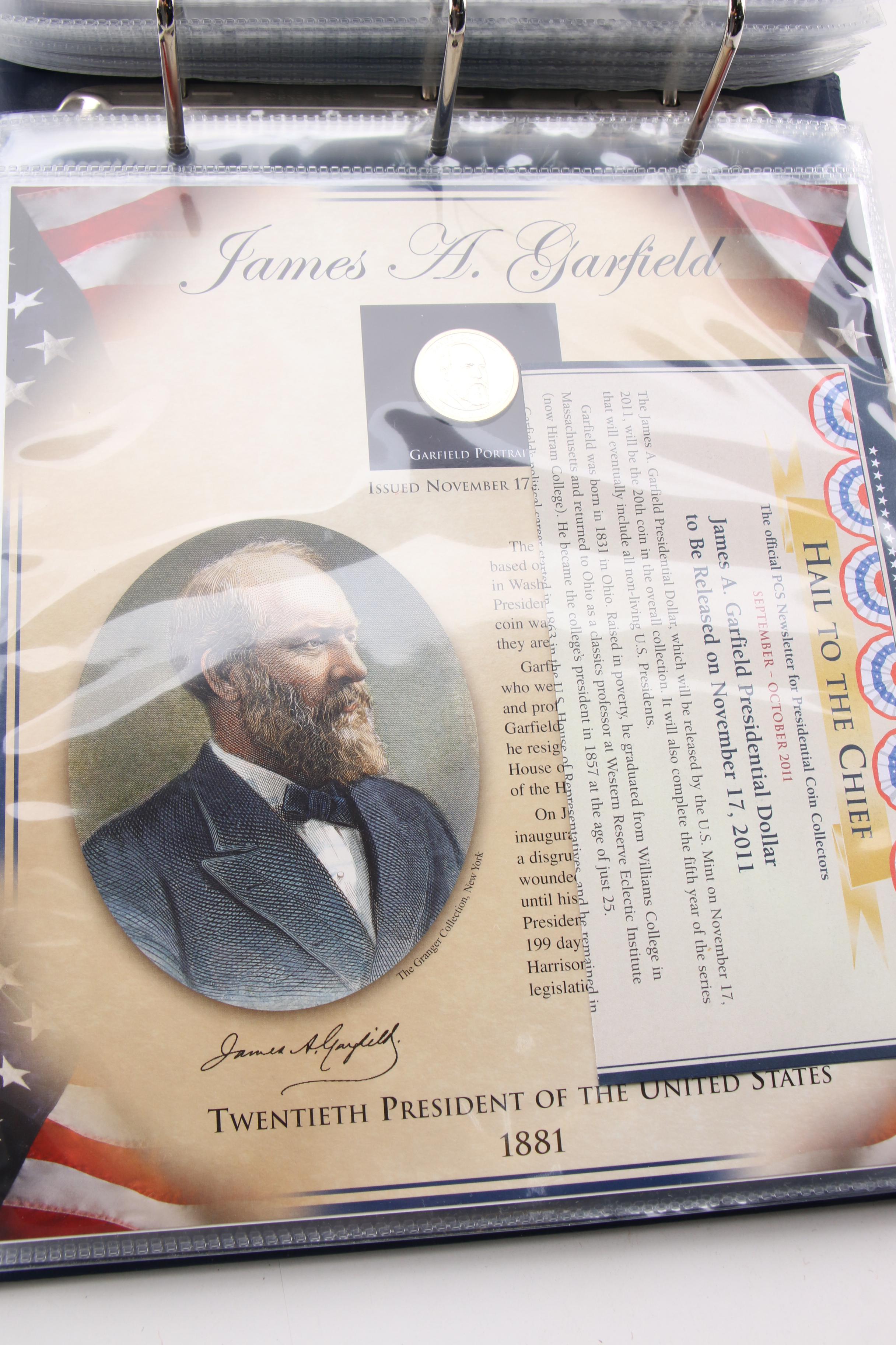 US Presidents Coin Collection with Commemorative Stamps, Volume I