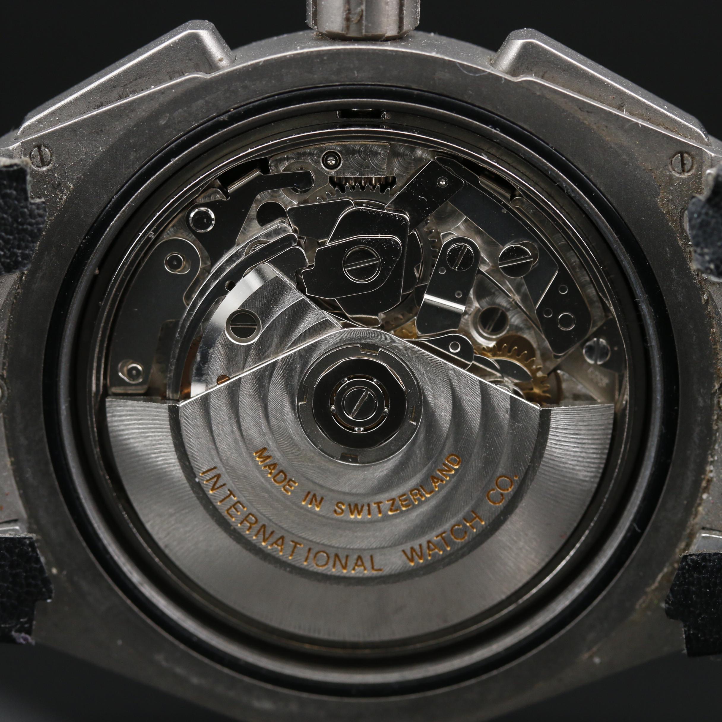 I.W.C. Ingenieur Titanium Automatic Chronograph Watch For Mercedes AMG