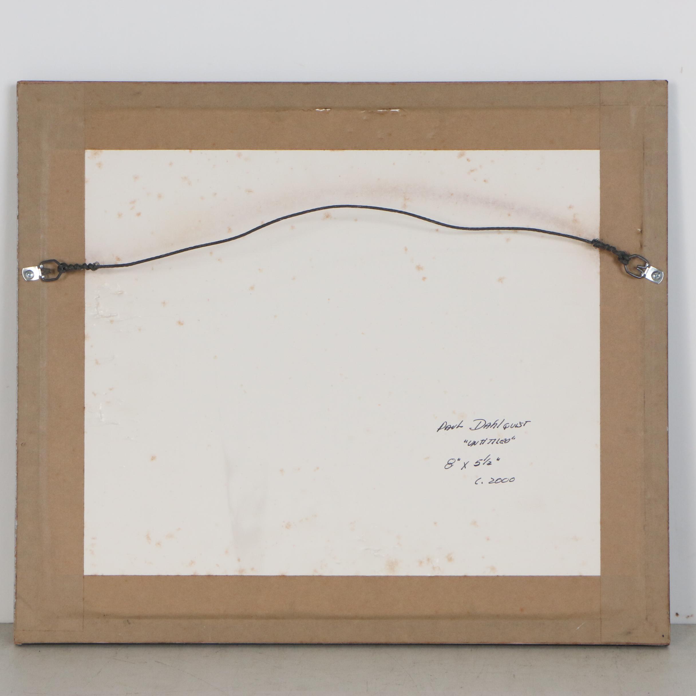 Paul Dahlquist Silver Gelatin Erotic Photograph of Nude Males