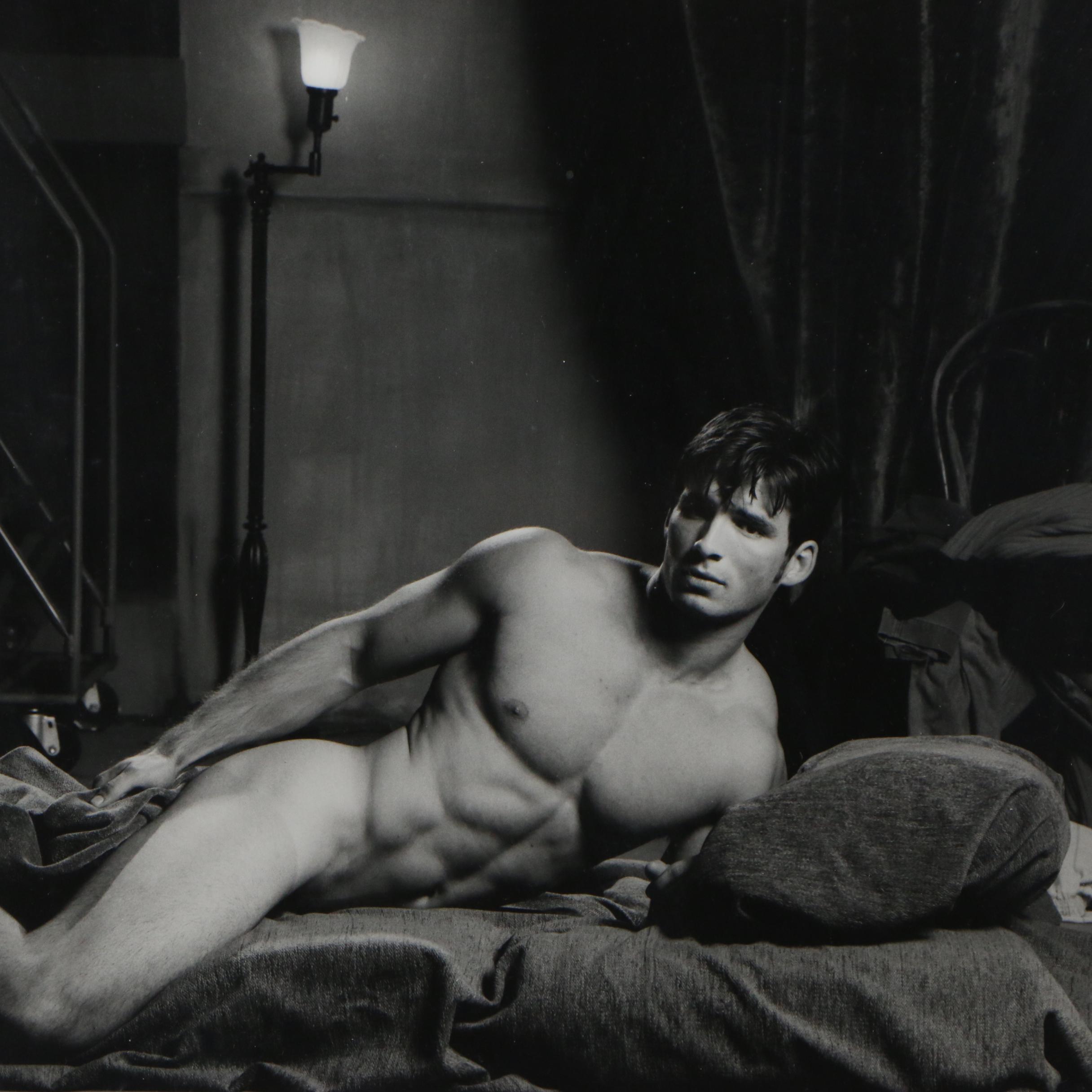 David Vance Silver Gelatin Erotic Photograph of Male Nude