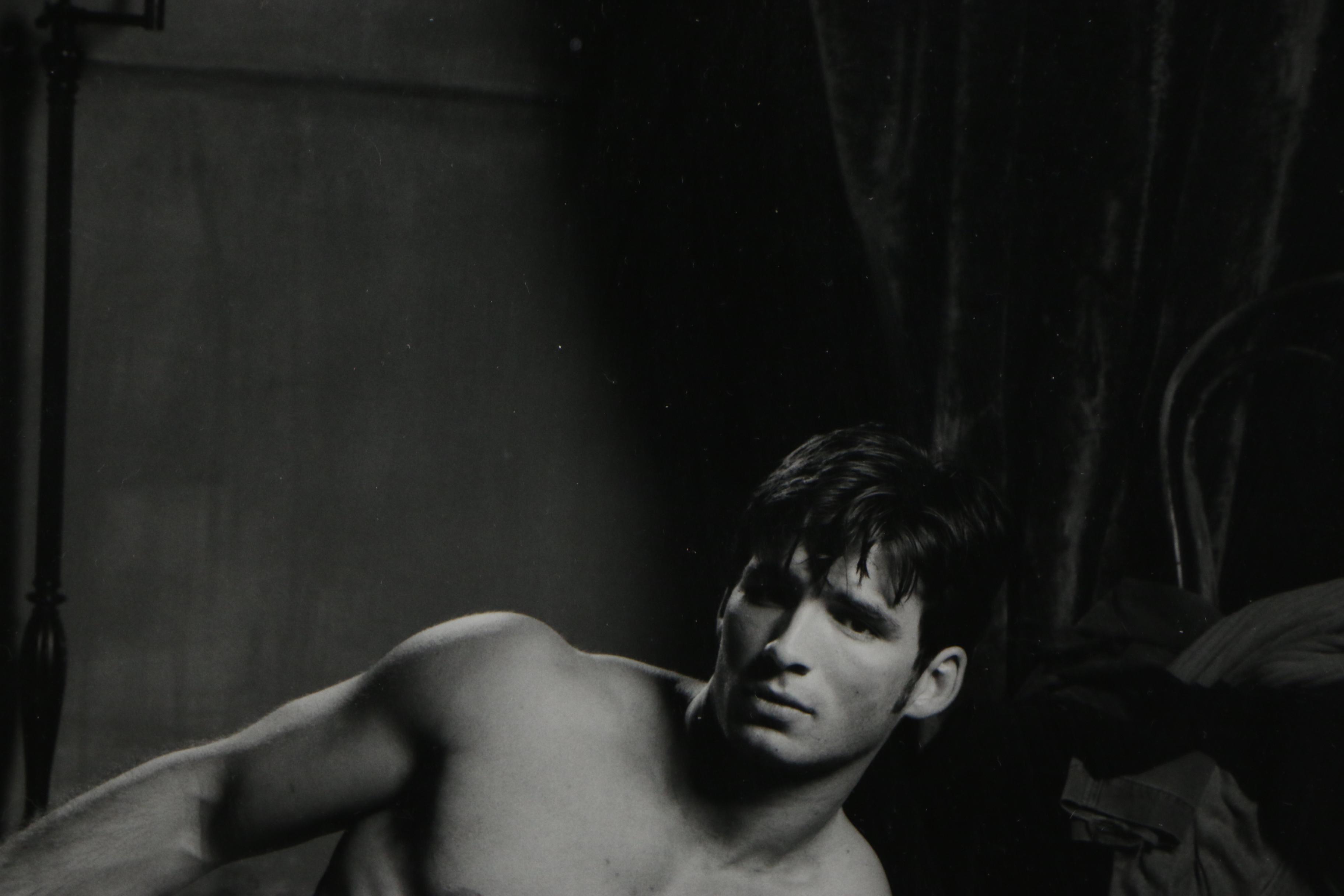 David Vance Silver Gelatin Erotic Photograph of Male Nude