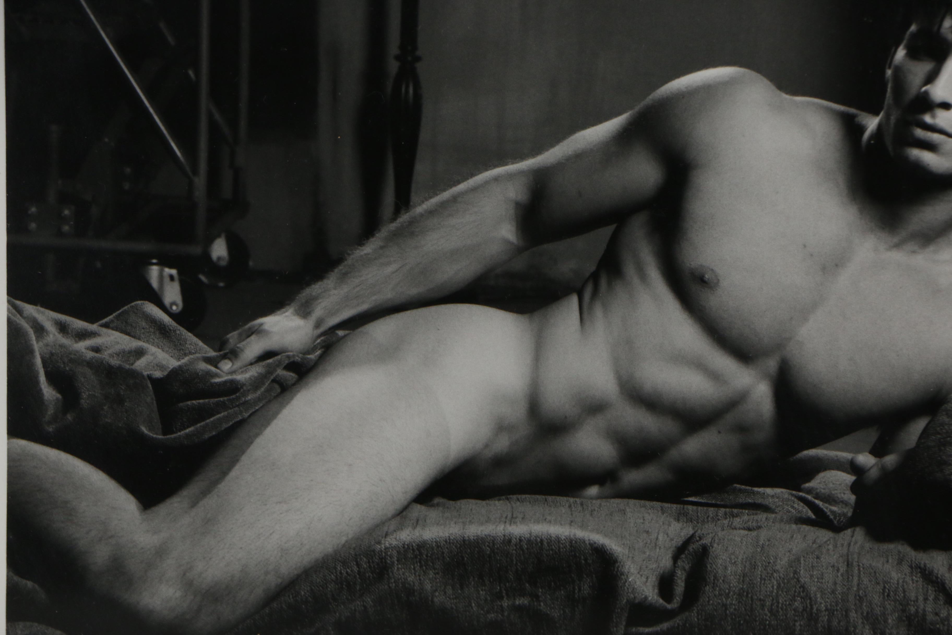 David Vance Silver Gelatin Erotic Photograph of Male Nude