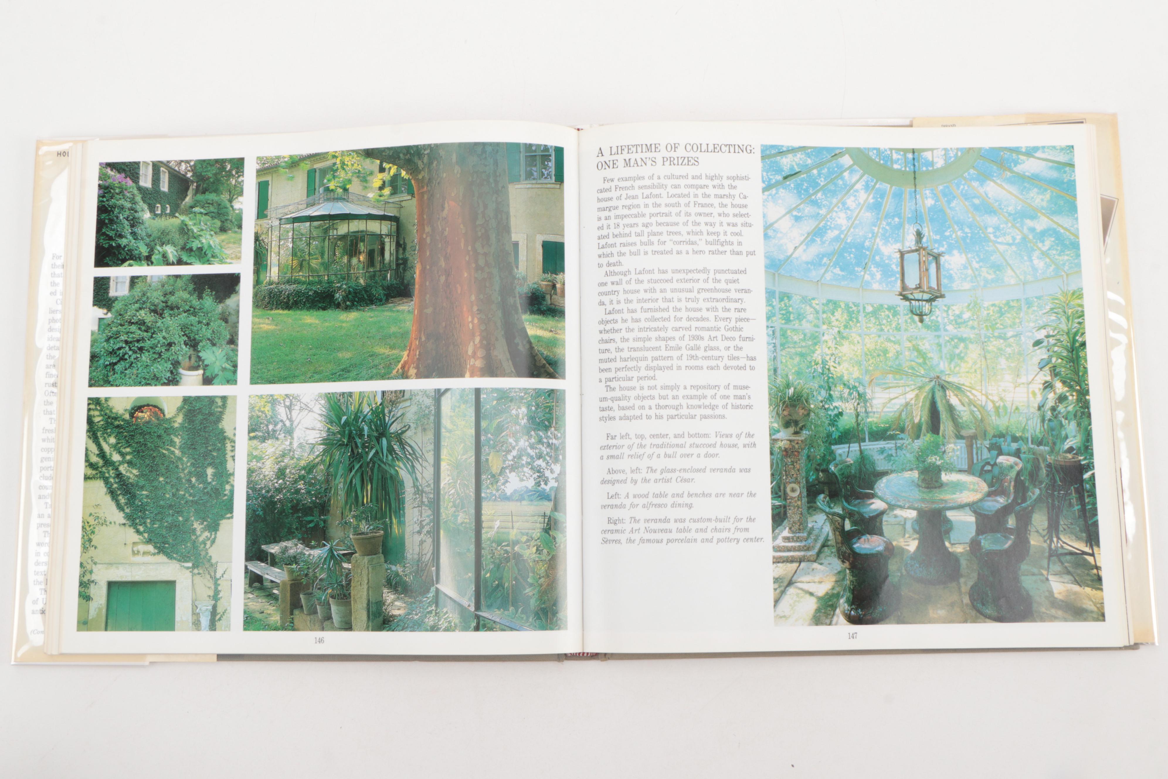 French Design Books Including First Edition "French Style" by Slesin and Cliff