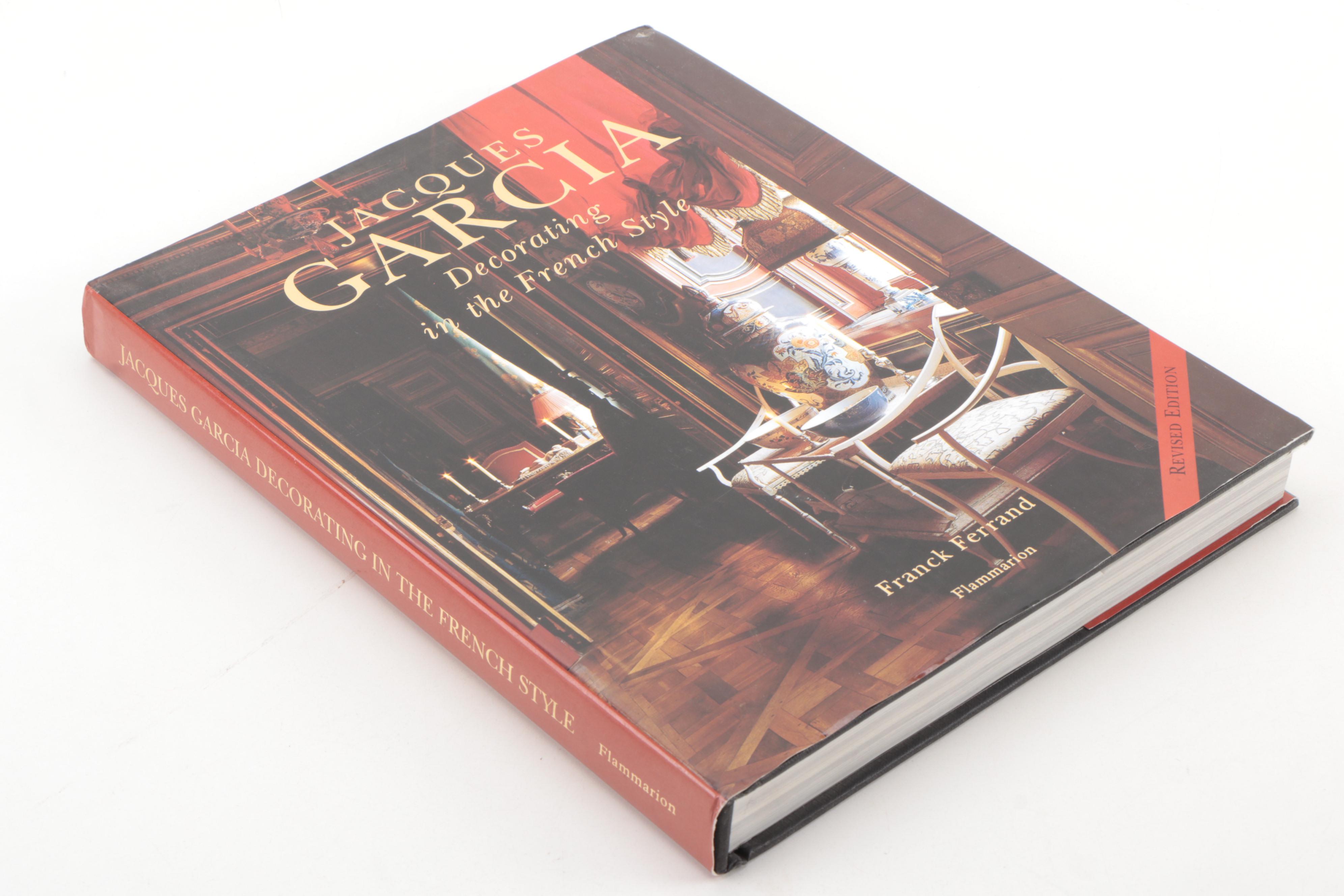 French Design Books Including First Edition "French Style" by Slesin and Cliff