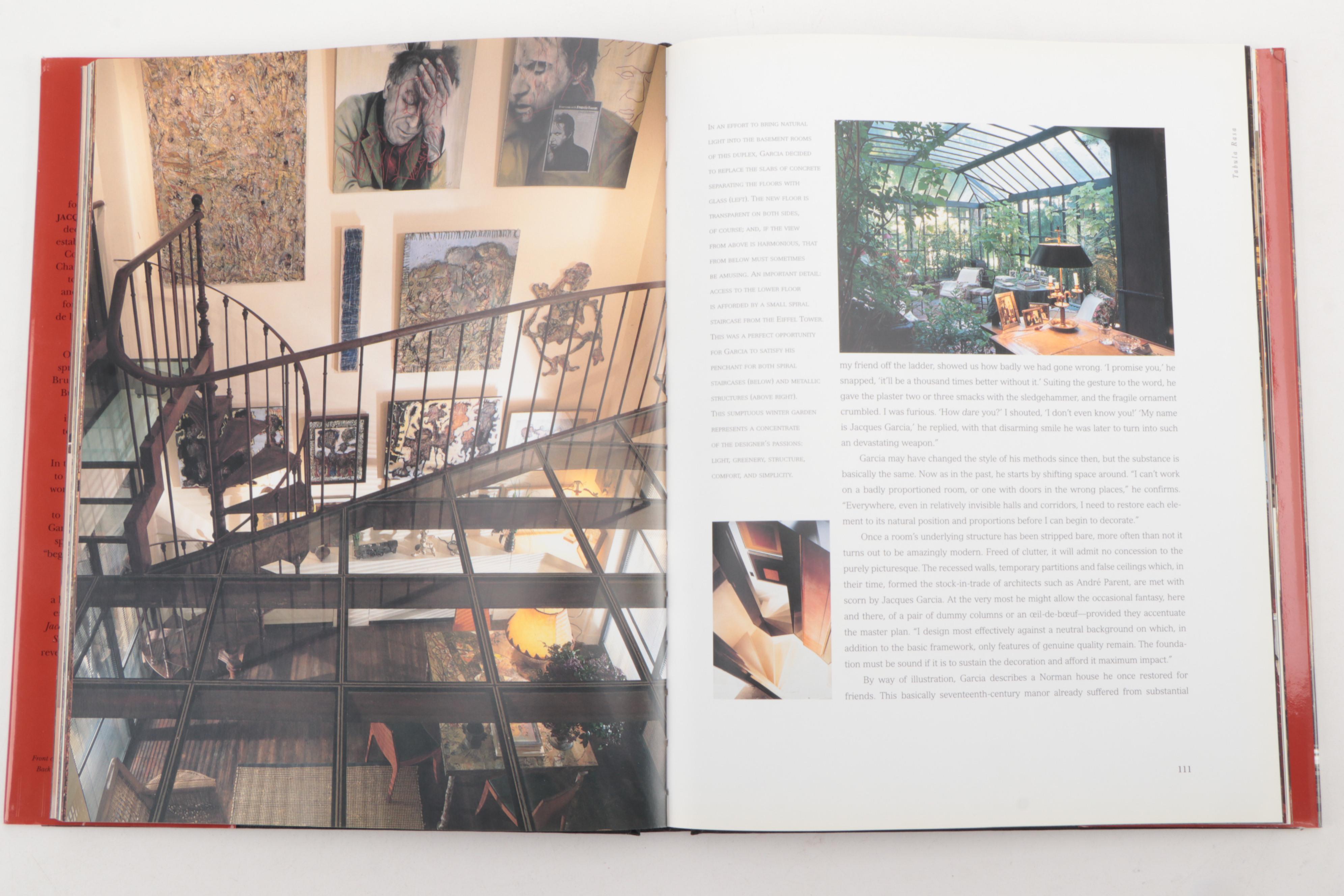 French Design Books Including First Edition "French Style" by Slesin and Cliff