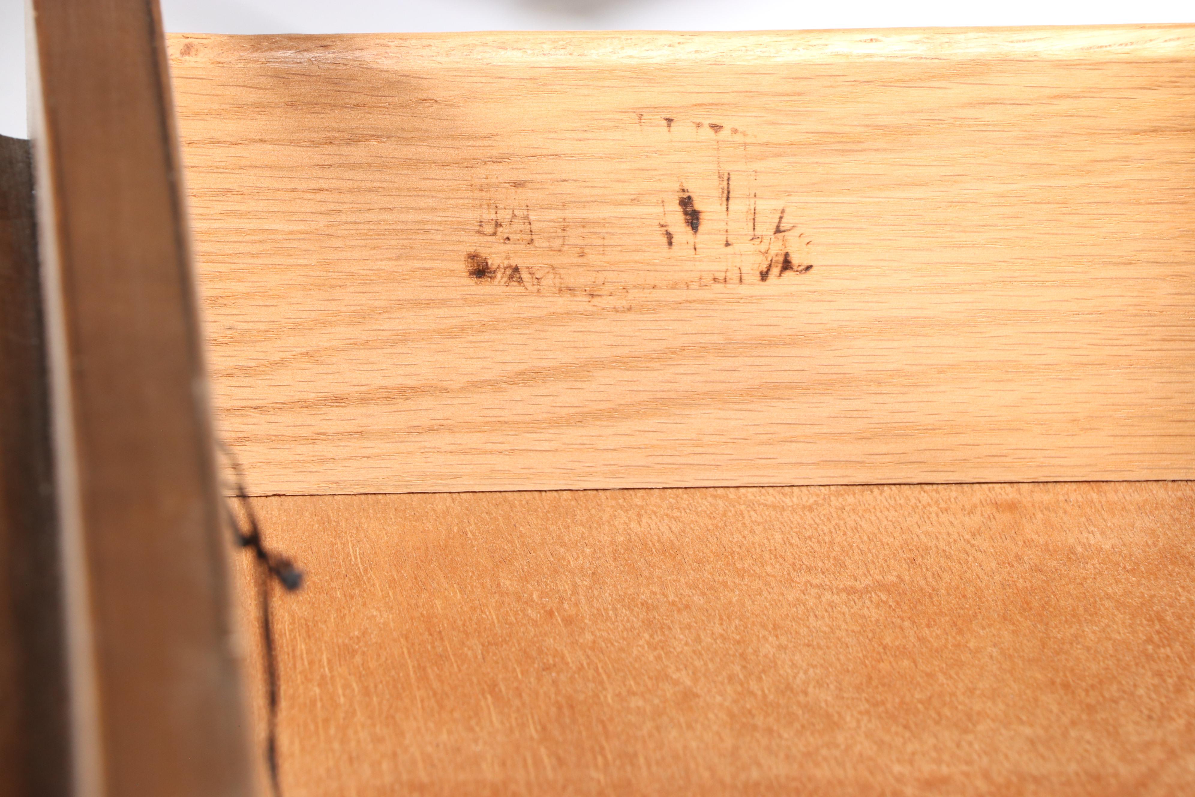 Basic-Witz Mid Century Modern Walnut Chest of Drawers