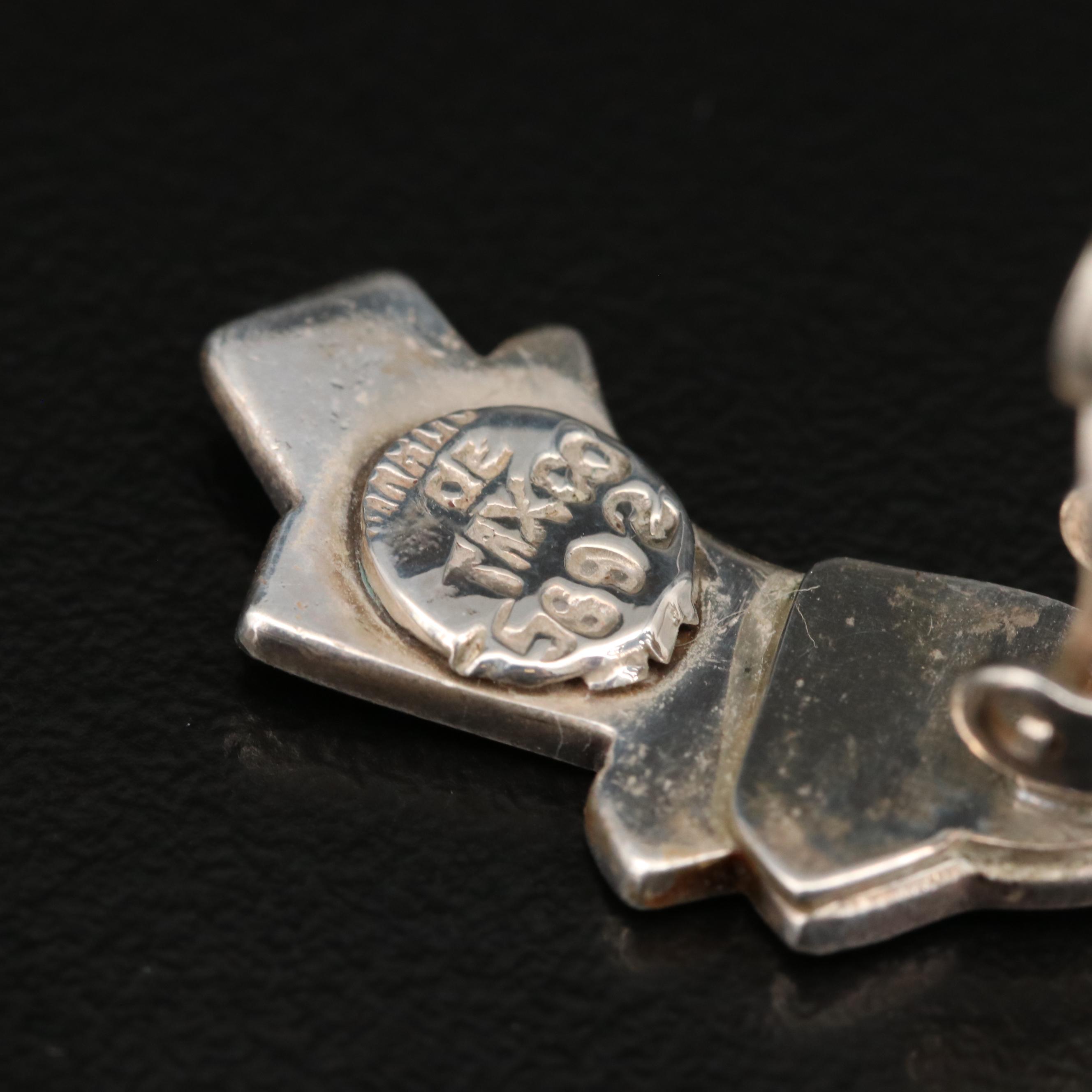 Margot de Taxco "Chrysanthemum" Convertible Necklace and Earrings