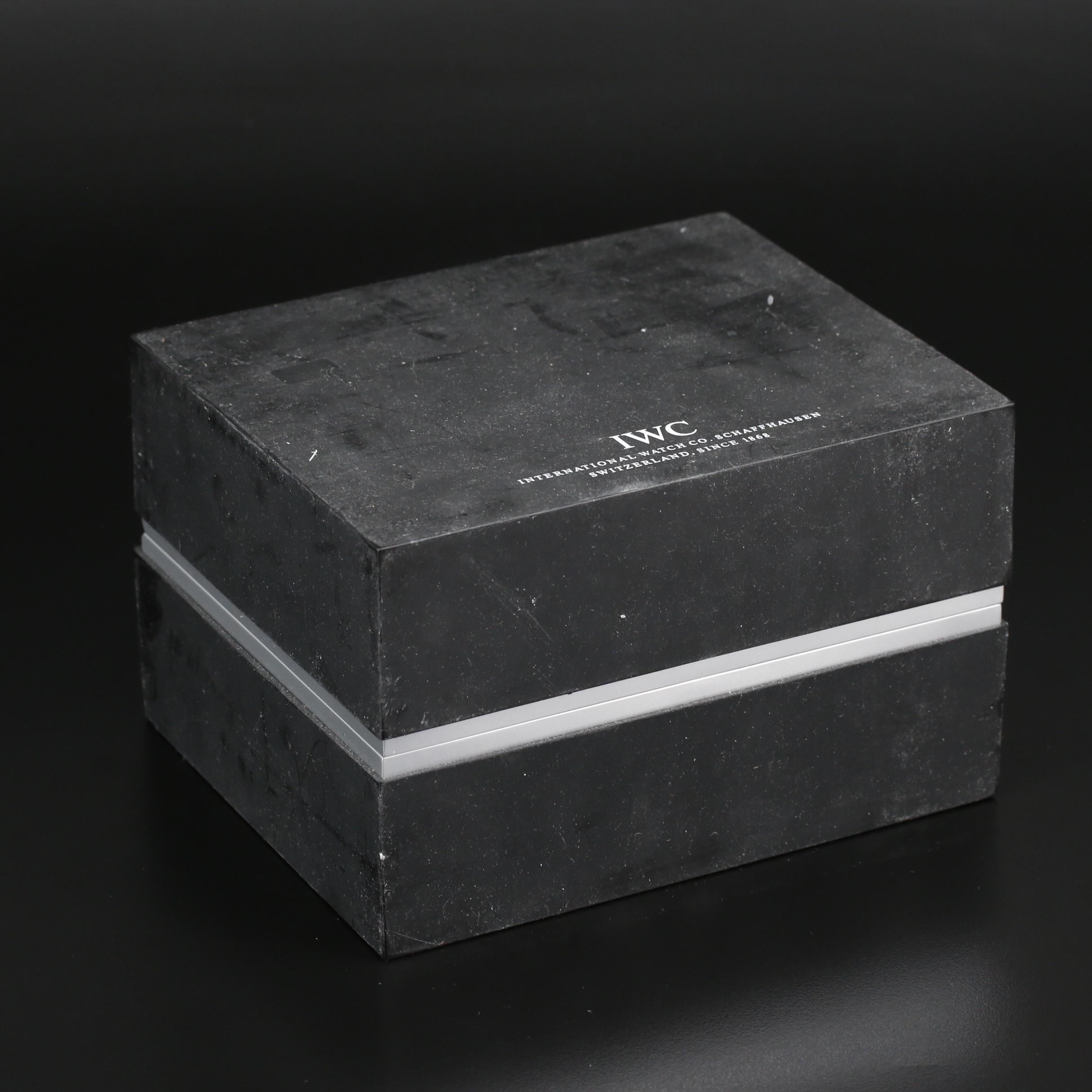 I.W.C. Ingenieur Titanium Automatic Chronograph Watch For Mercedes AMG