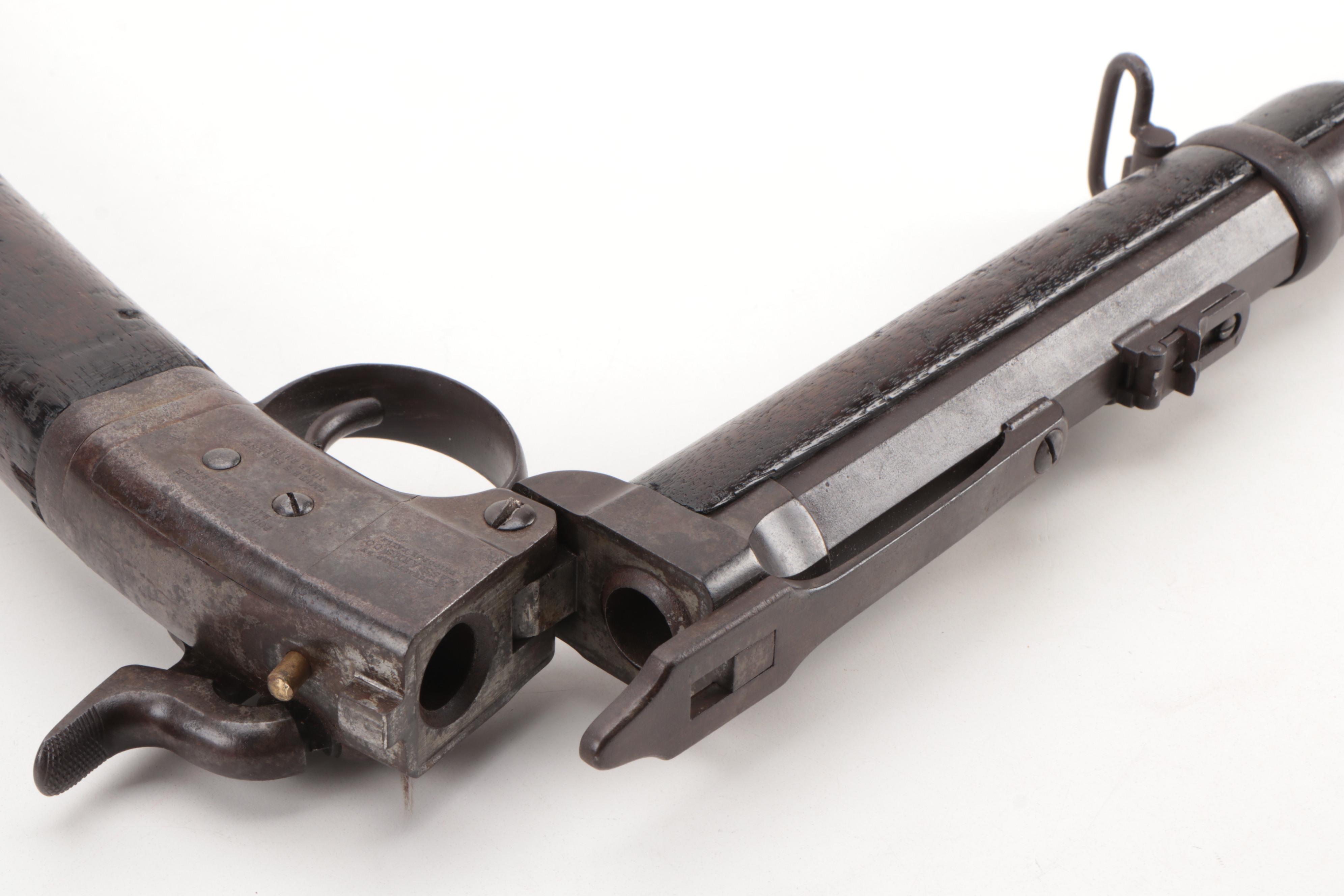 Smith M1857 Civil War U.S. Carbine Breech-Loader Rifle, SN 2504