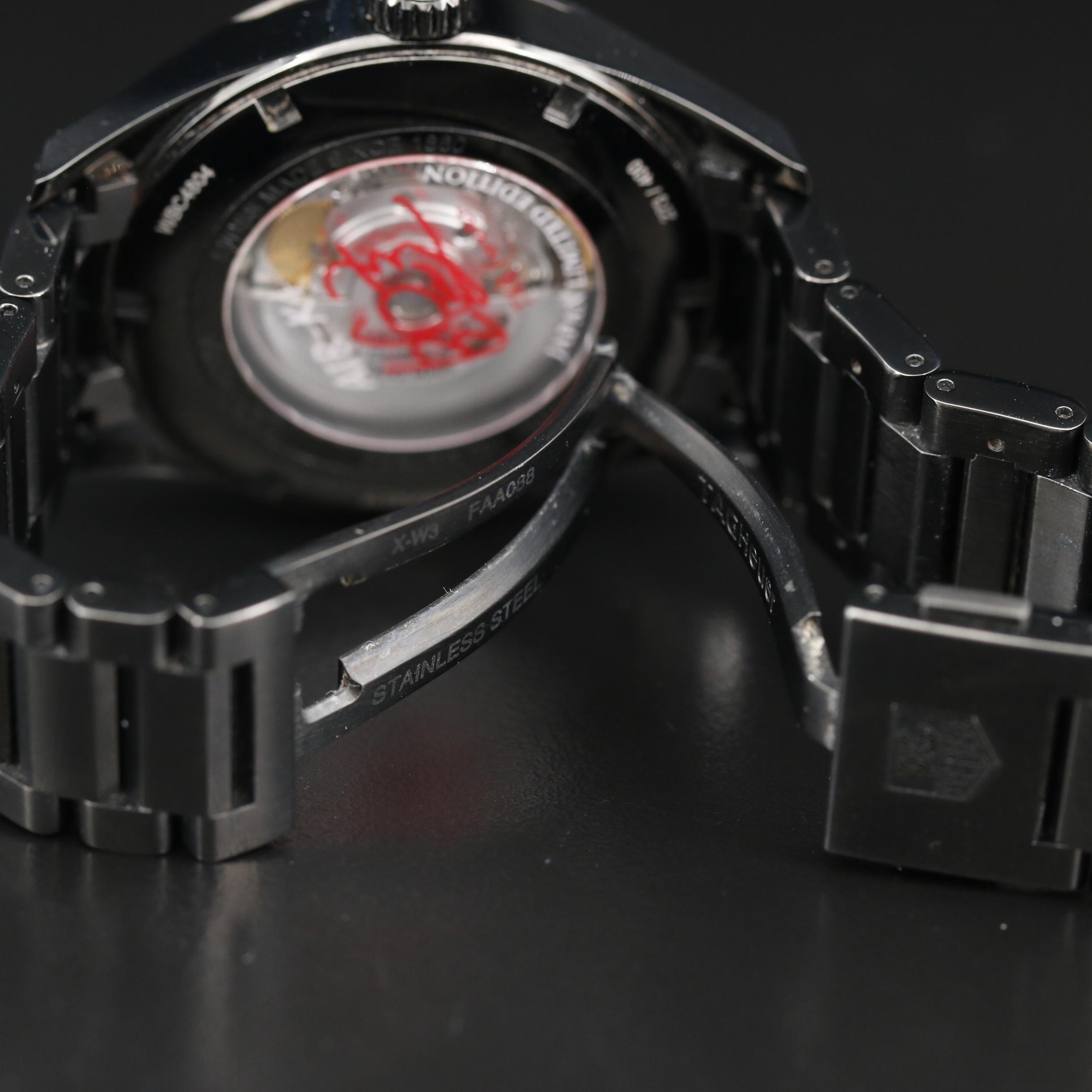 TAG Heuer Carrera Air-K4 Stainless Steel and Titanium Carbide Watch