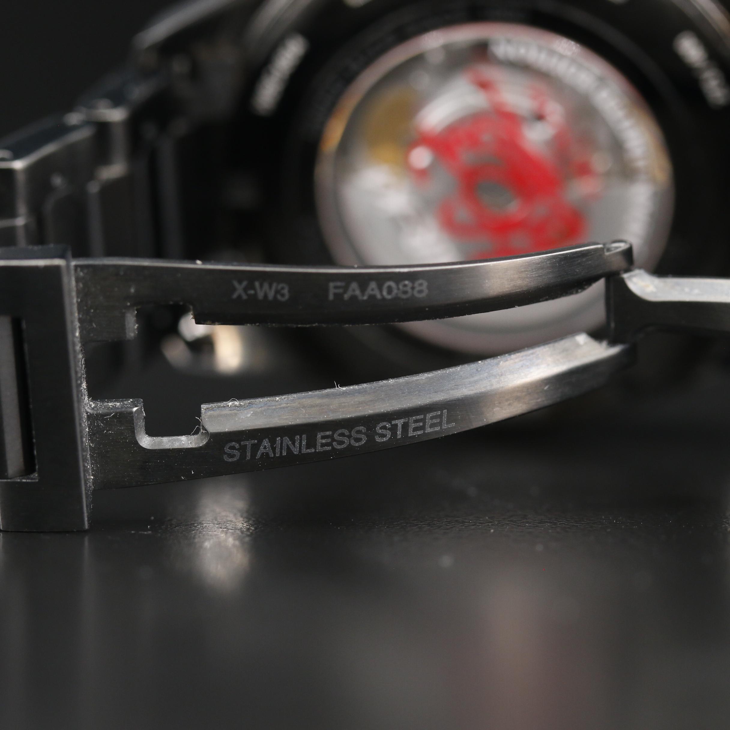 TAG Heuer Carrera Air-K4 Stainless Steel and Titanium Carbide Watch