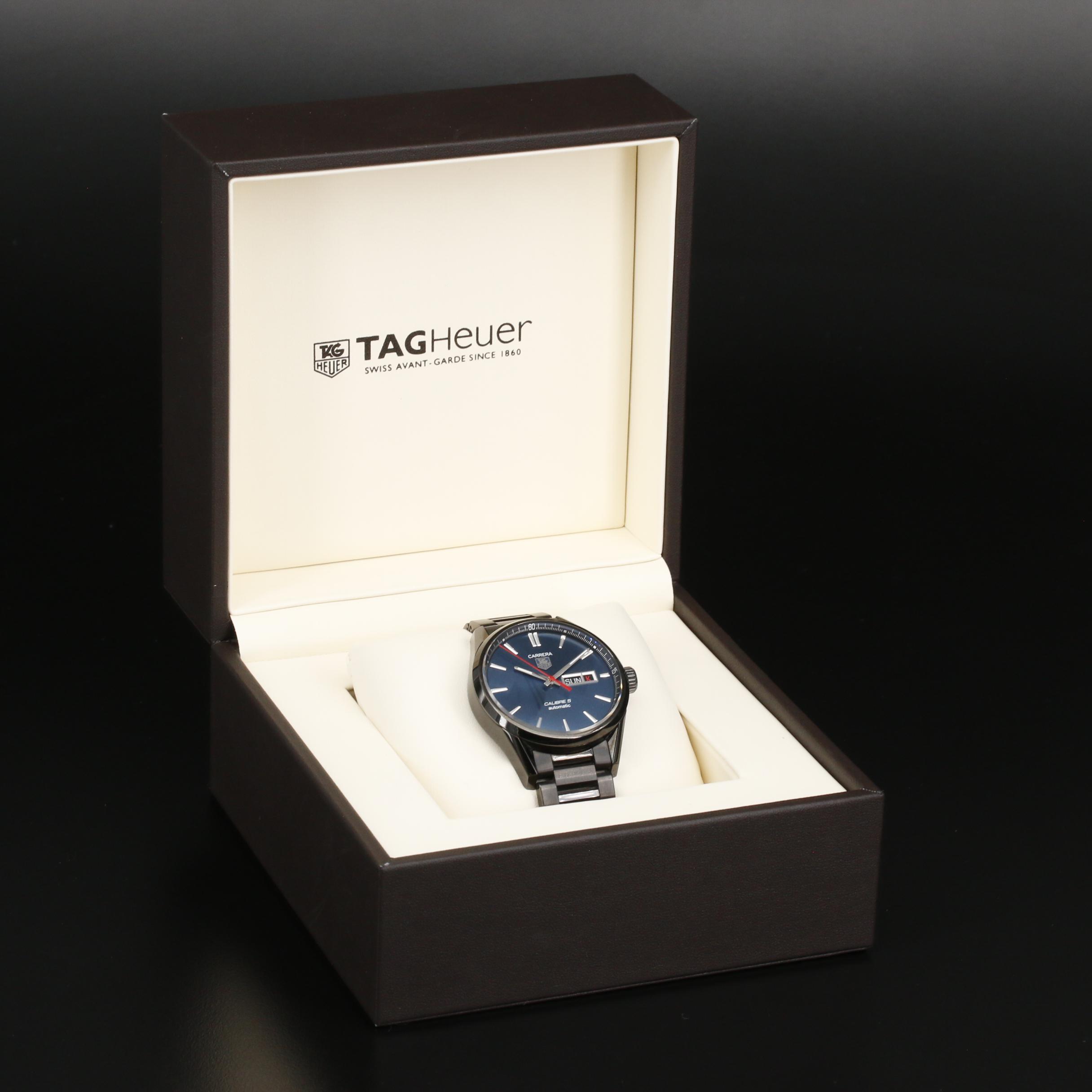 TAG Heuer Carrera Air-K4 Stainless Steel and Titanium Carbide Watch