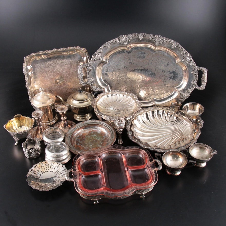 Sterling and Silver Plate Serveware