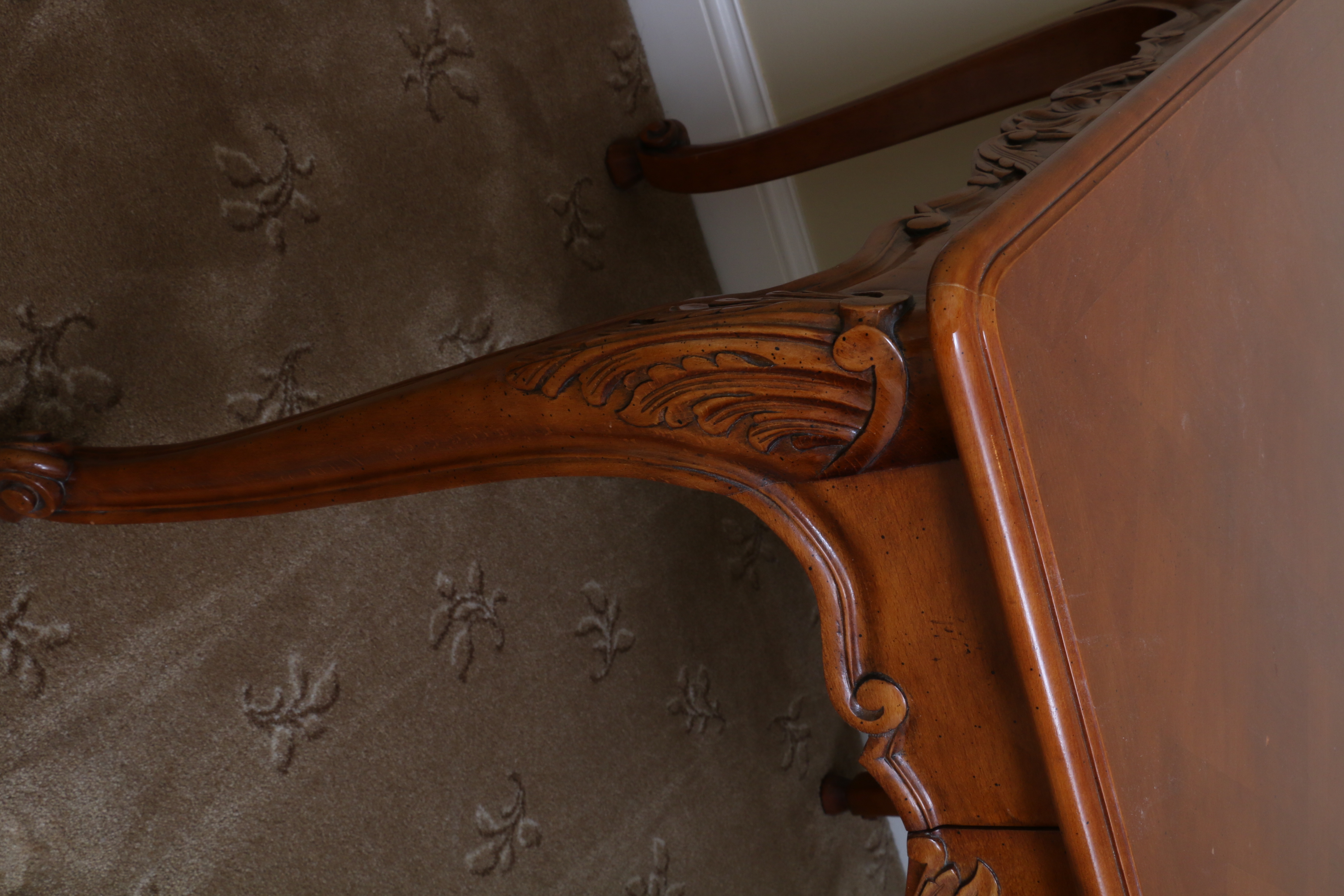 Louis XV Style Parquetry Game Table, 20th Century