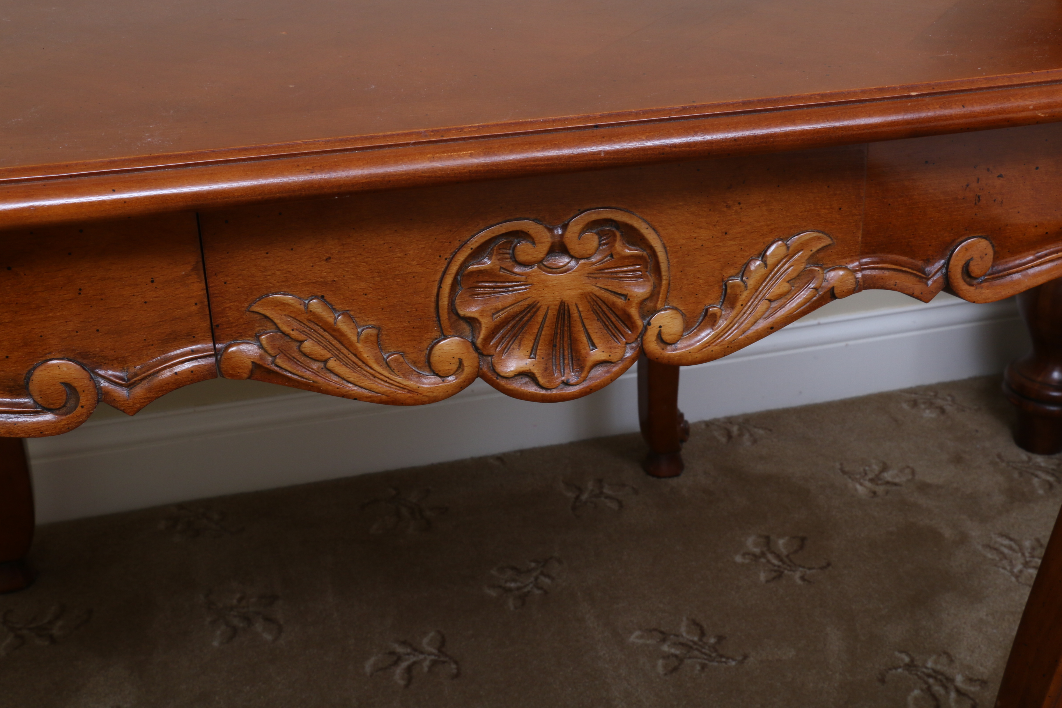 Louis XV Style Parquetry Game Table, 20th Century