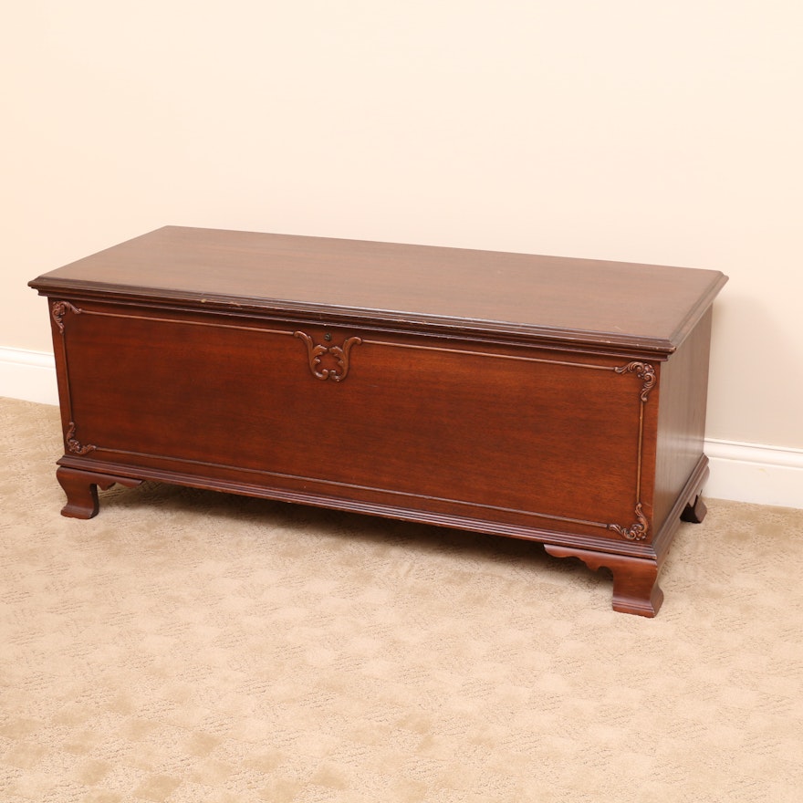 Lane Chippendale Style Cedar Chest, Mid-20th Century