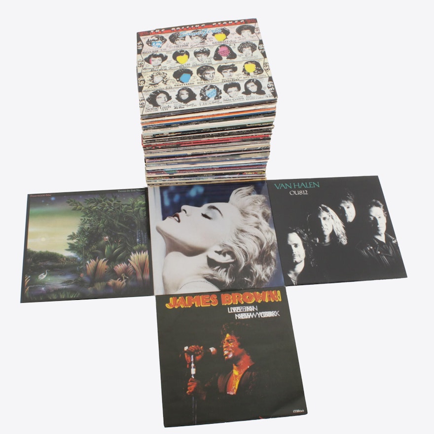 Rolling Stones, James Brown, Fleetwood Mac, Madonna, Van Halen, and More Records