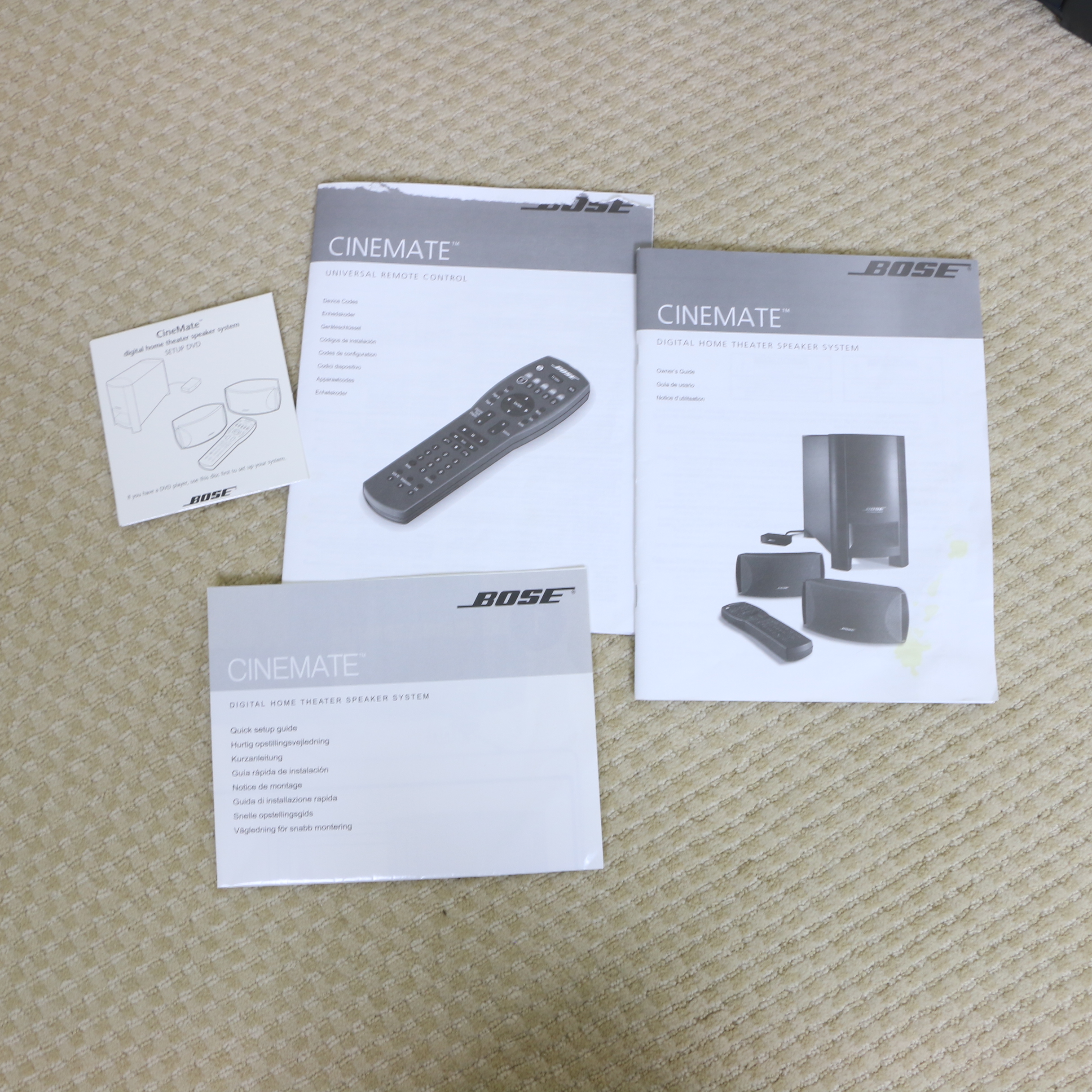Bose CineMate Digital Home Theater Speaker System with Acoustimass Bass Module