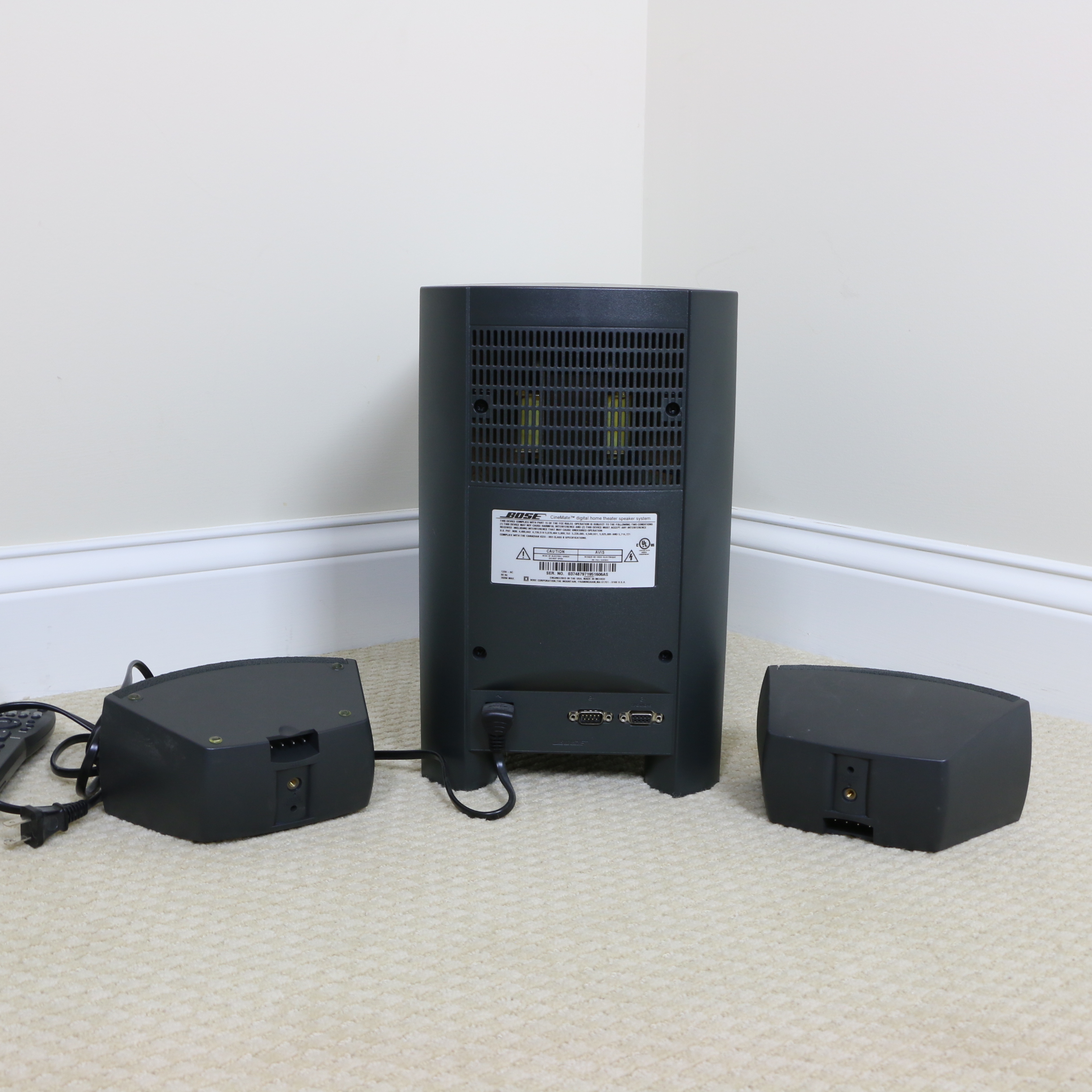 Bose CineMate Digital Home Theater Speaker System with Acoustimass Bass Module