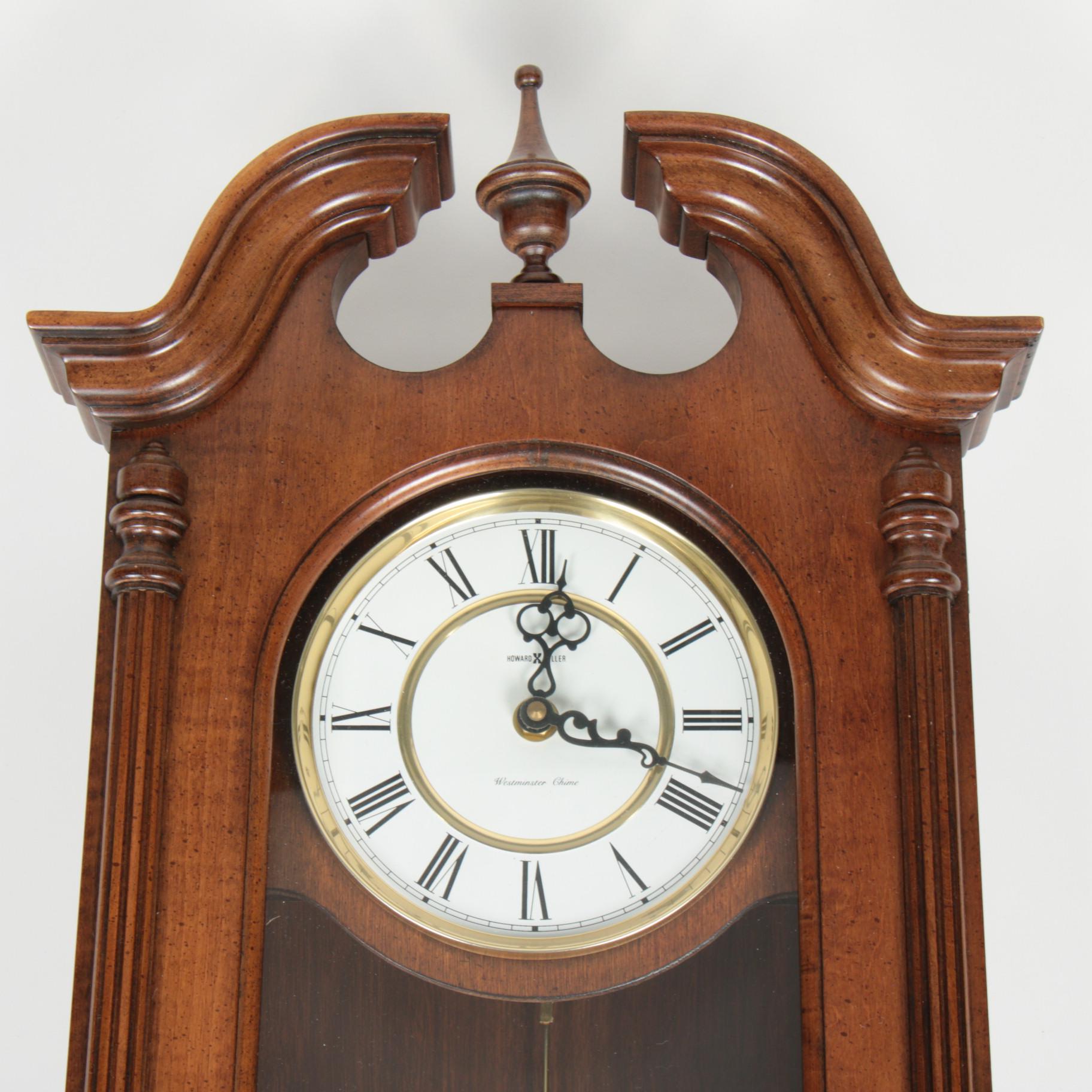 Howard Miller Danwood Clock in Windsor Cherry